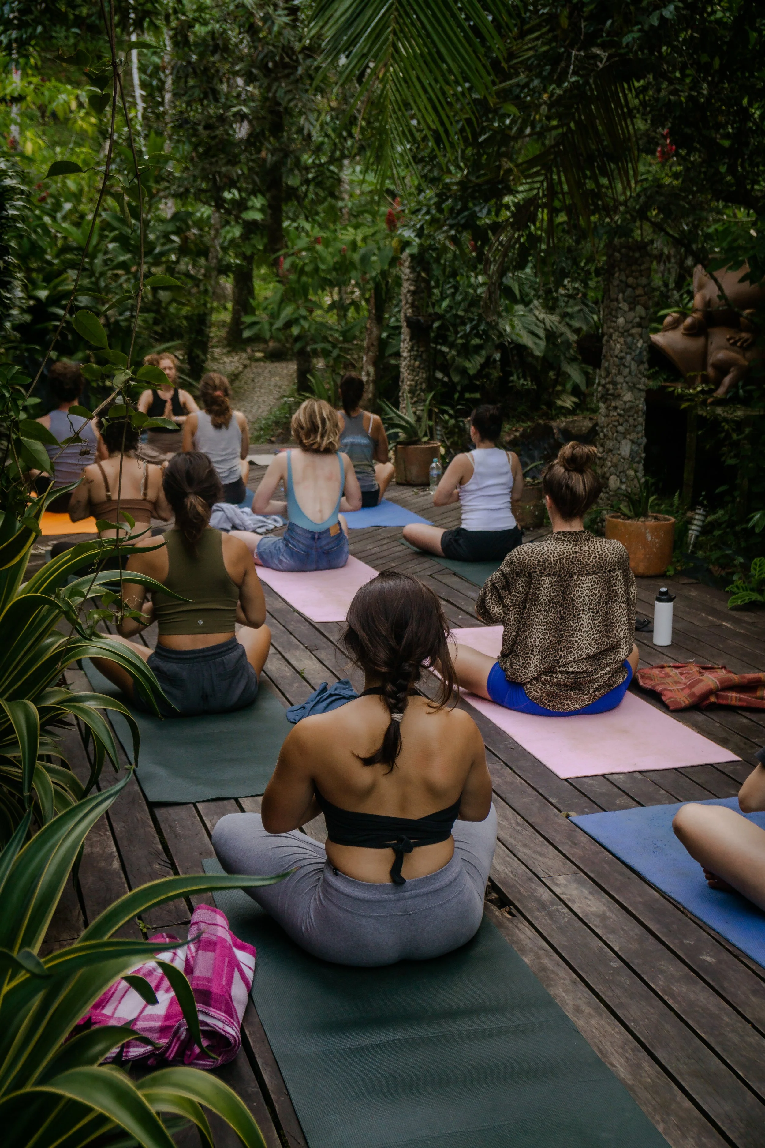 Sundays 9:00 am — Yoga Class in the TV Room