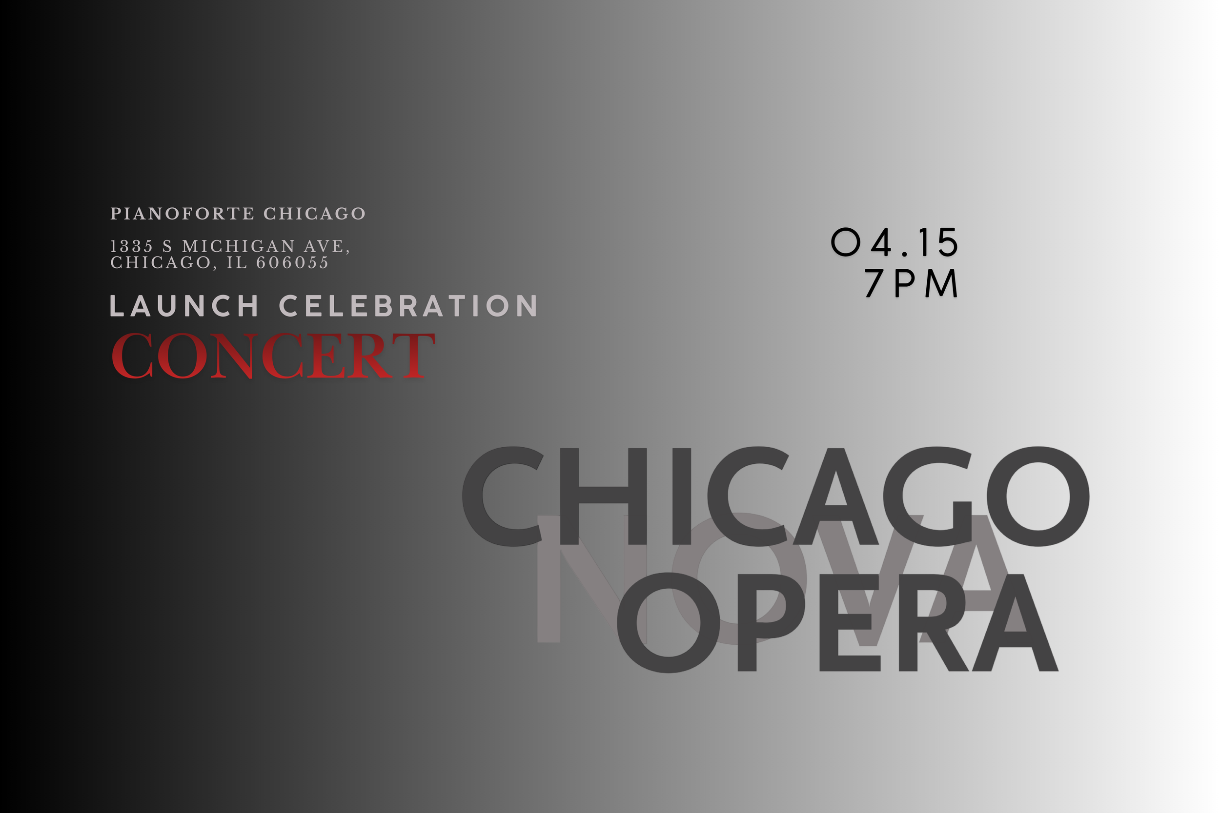 LAUNCH CELEBRATION CONCERT