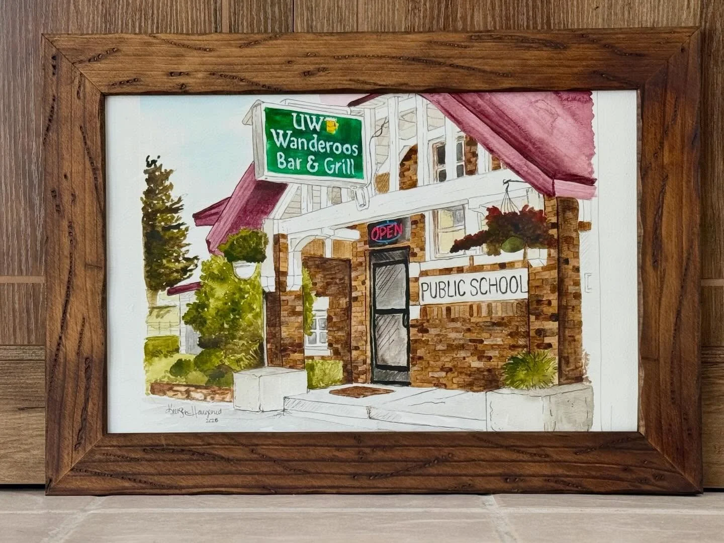 Now that these are finally in Tammy and Jerry&rsquo;s hands I can share ❤️
UW Wanderoos has always been a special place for Bryan and I - when we first met 10 years ago he told me &ldquo;I&rsquo;m from Wanderoos&rdquo;, and I&rsquo;ll be honest I did