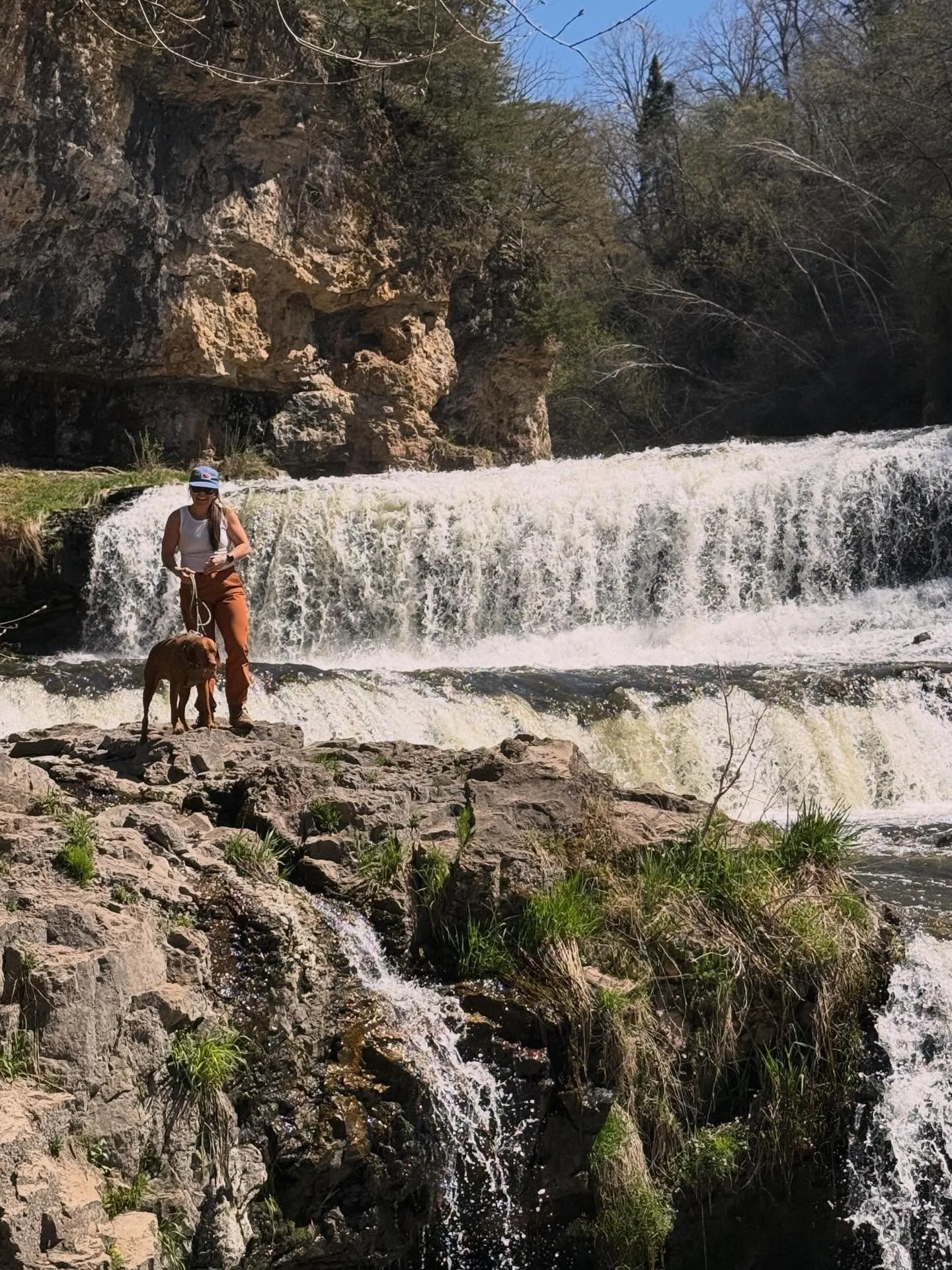 Friday off chasing waterfalls 🌊🏞️

#wisconsinadventure #waterfall #stateparks #hiking #getoutside