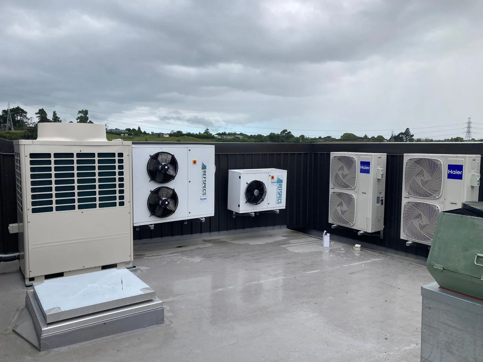 Burger King - Installation of Chiller and Freezer Condensing units