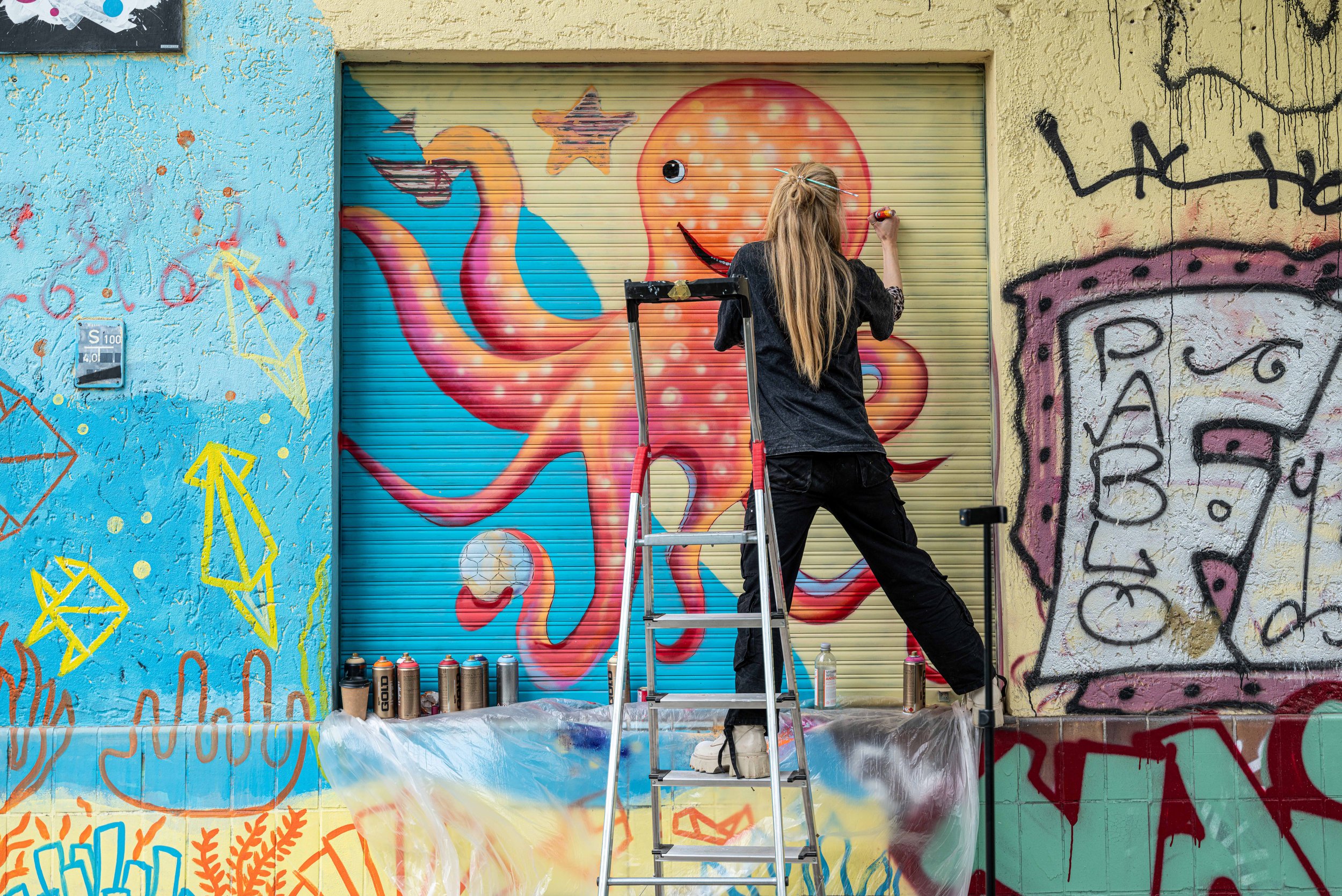 mowe Festival: Live Painting by Stella Loona @ Kita Pankonauten
