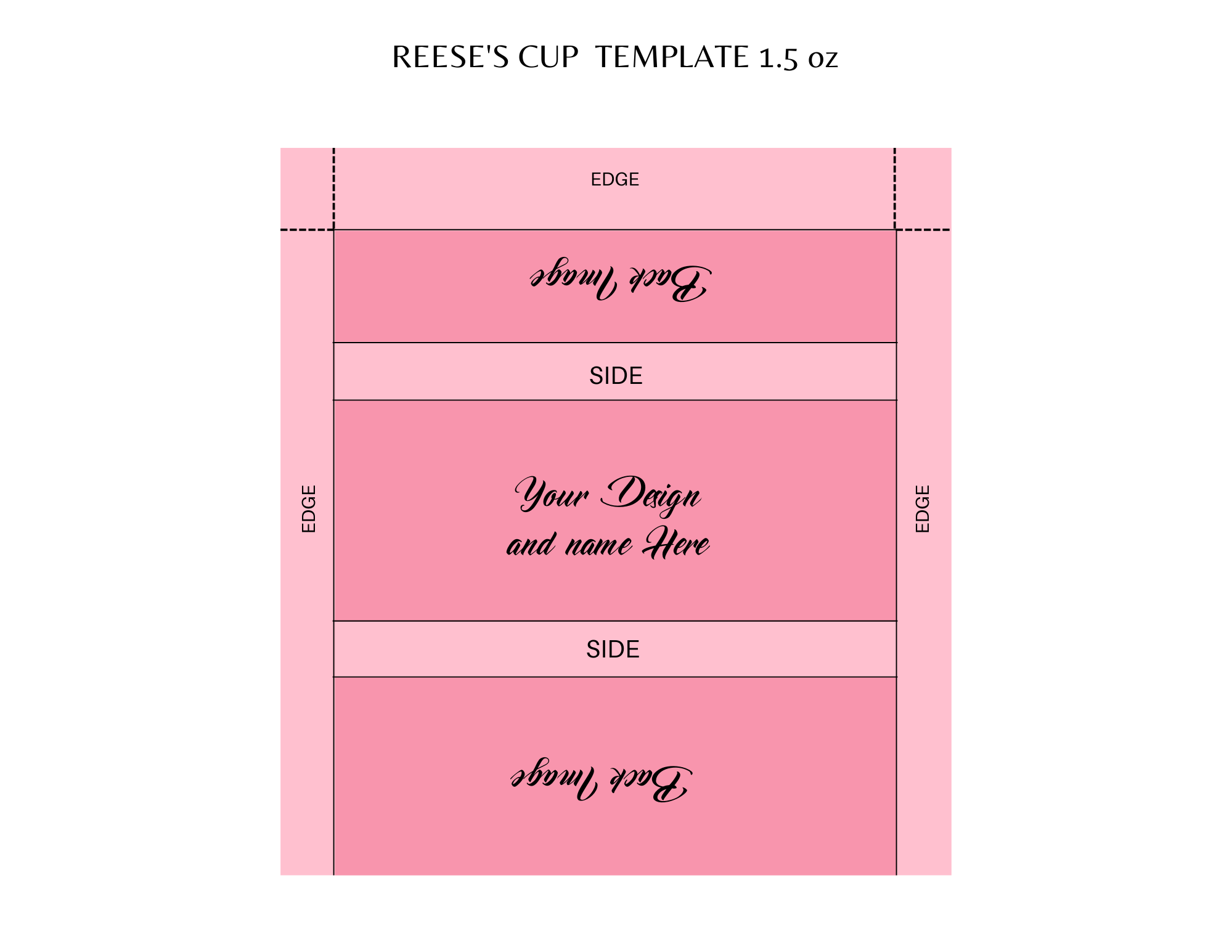 REESE’S Candy Wrapper Template (Editable in Canva)