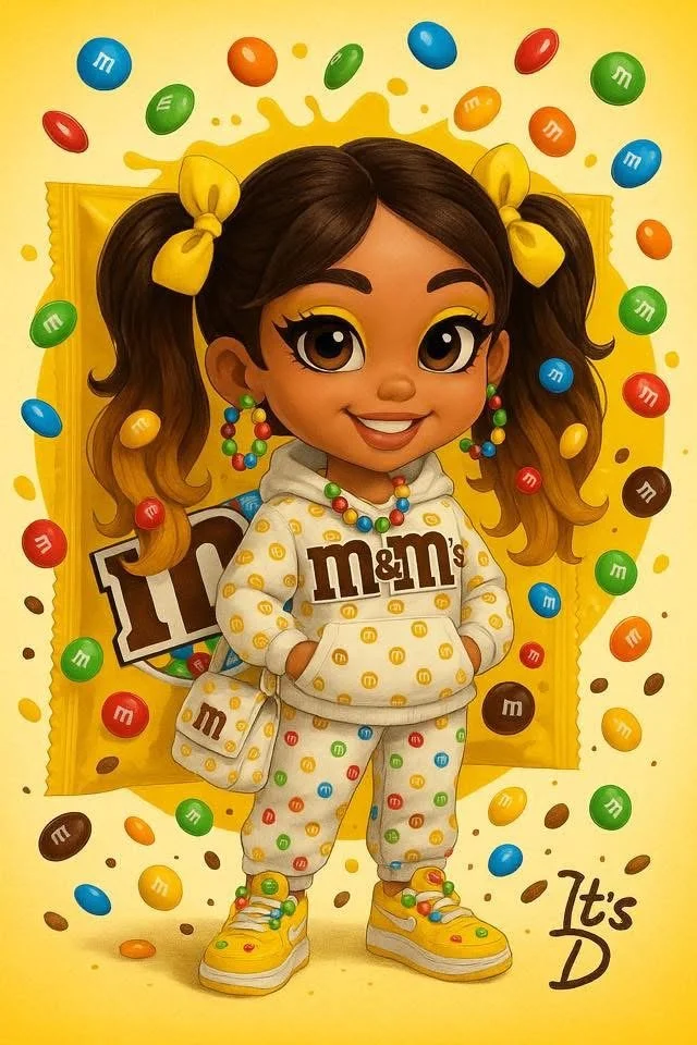 M&M Composition Notebook