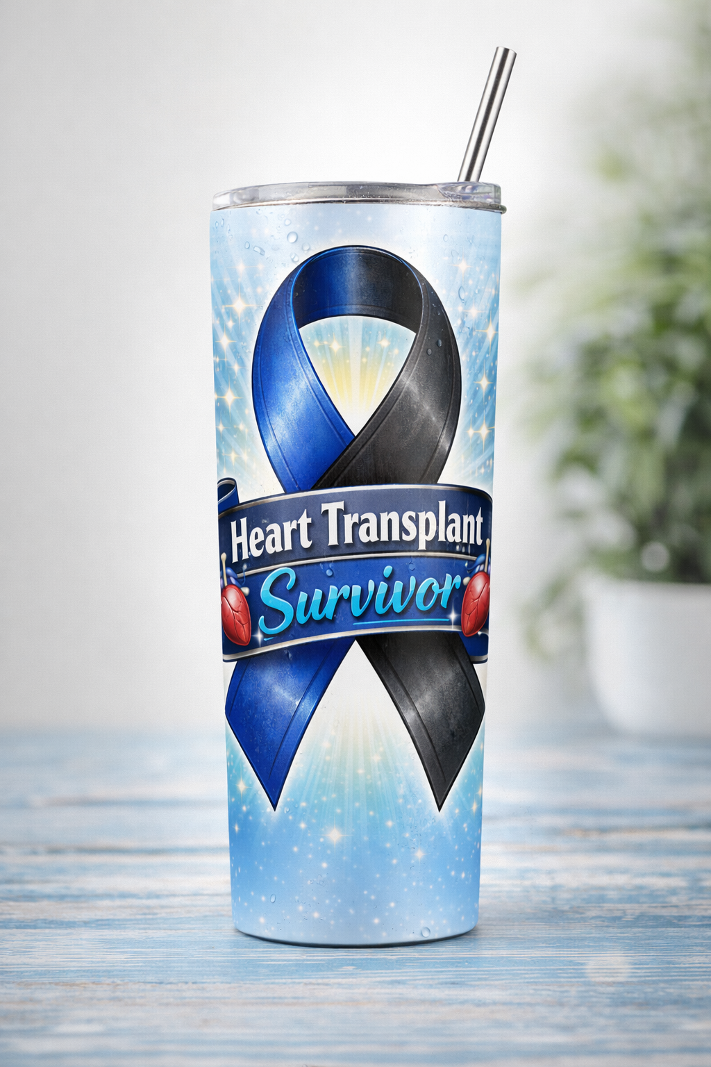 Heart Transplant Survivor Insulated Tumbler