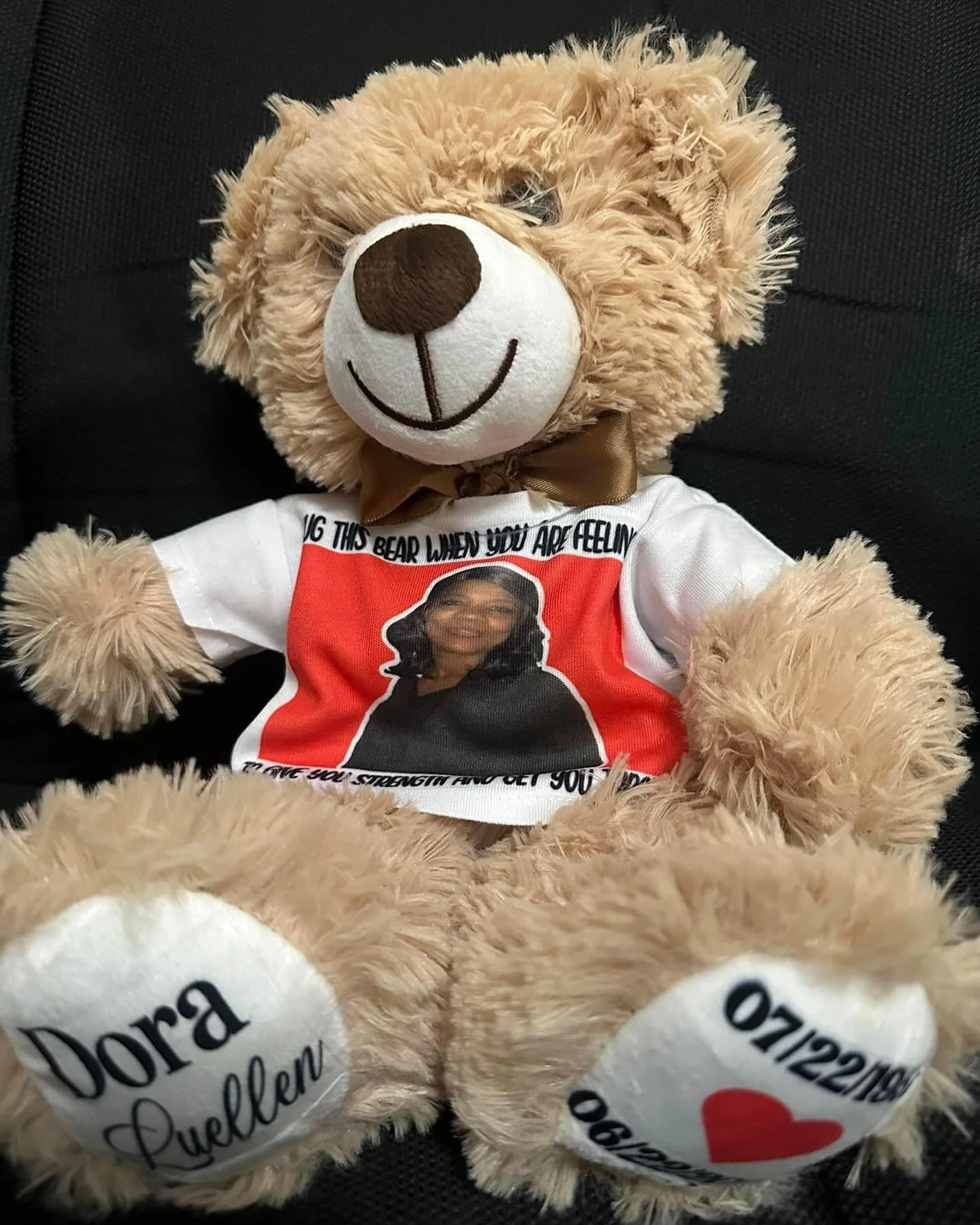 Memorial Teddy Bear Personalized