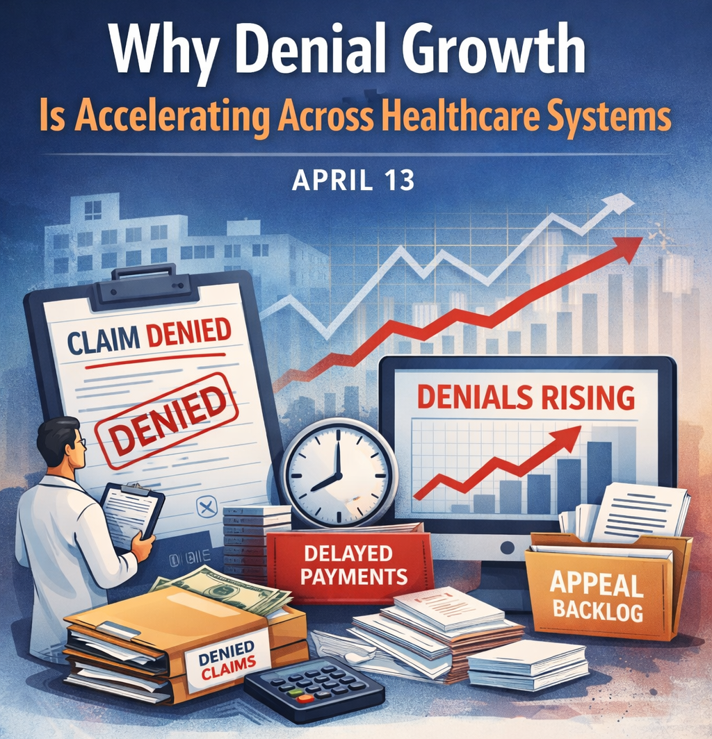 Why Denial Growth Is Accelerating Across Healthcare Systems