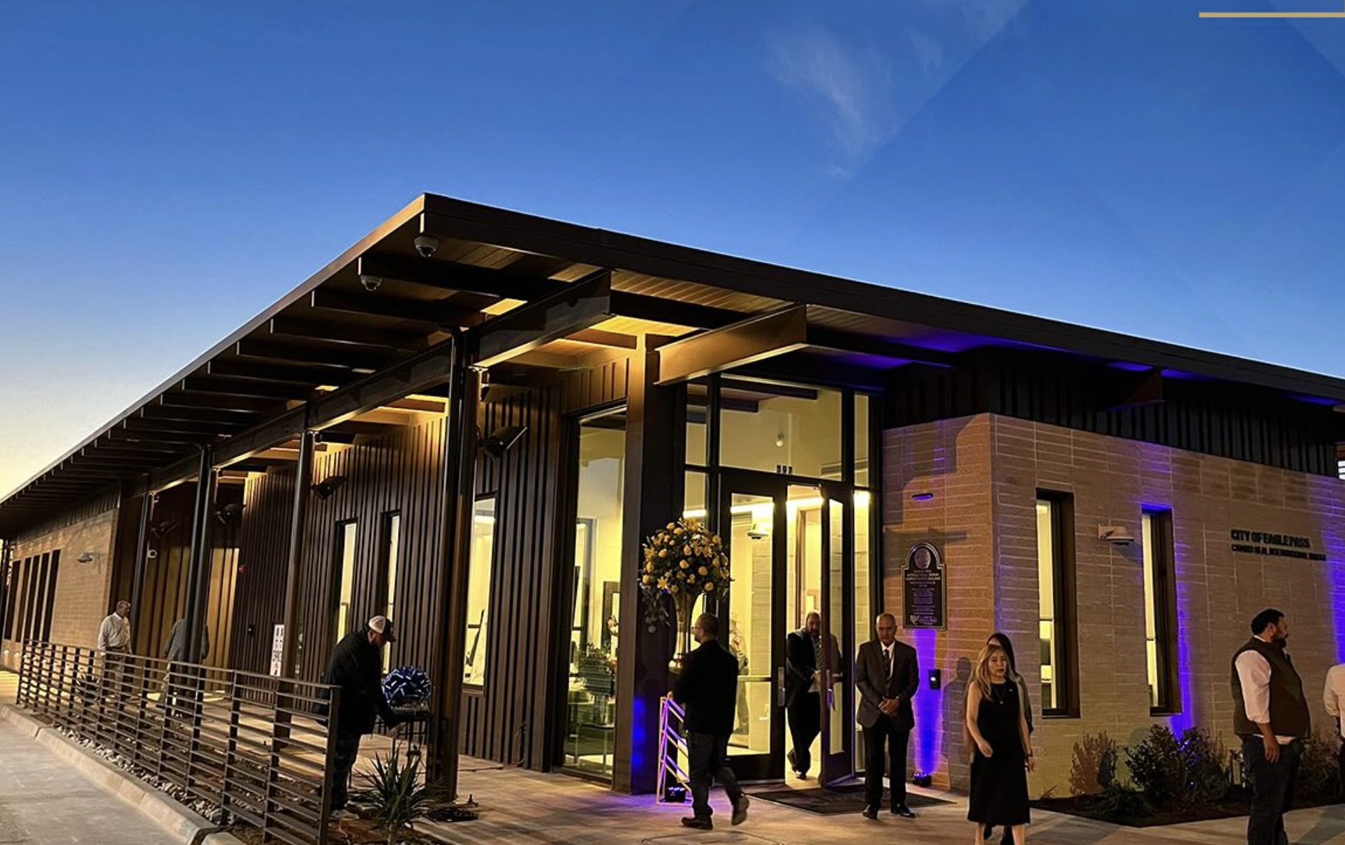 Industrial construction project completed by Frontera Construction.