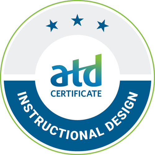 ATD Instructional Design Certificate badge