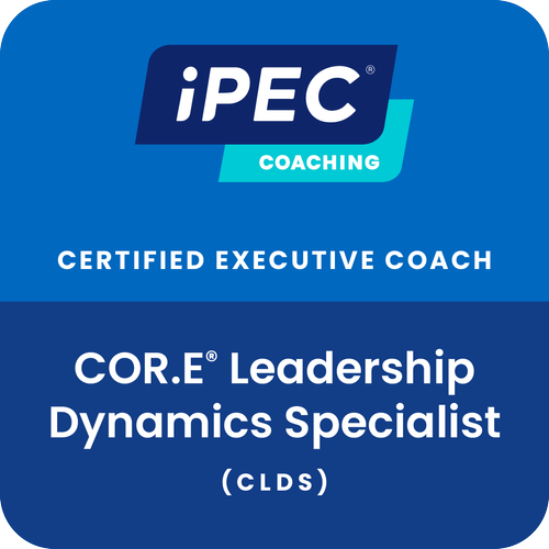 Certified Executive Coach, COR.E Leadership Dynamics badge
