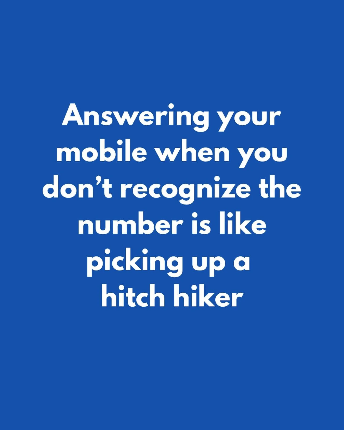 The sheer terror when you do decide to pick up 📱📱📱