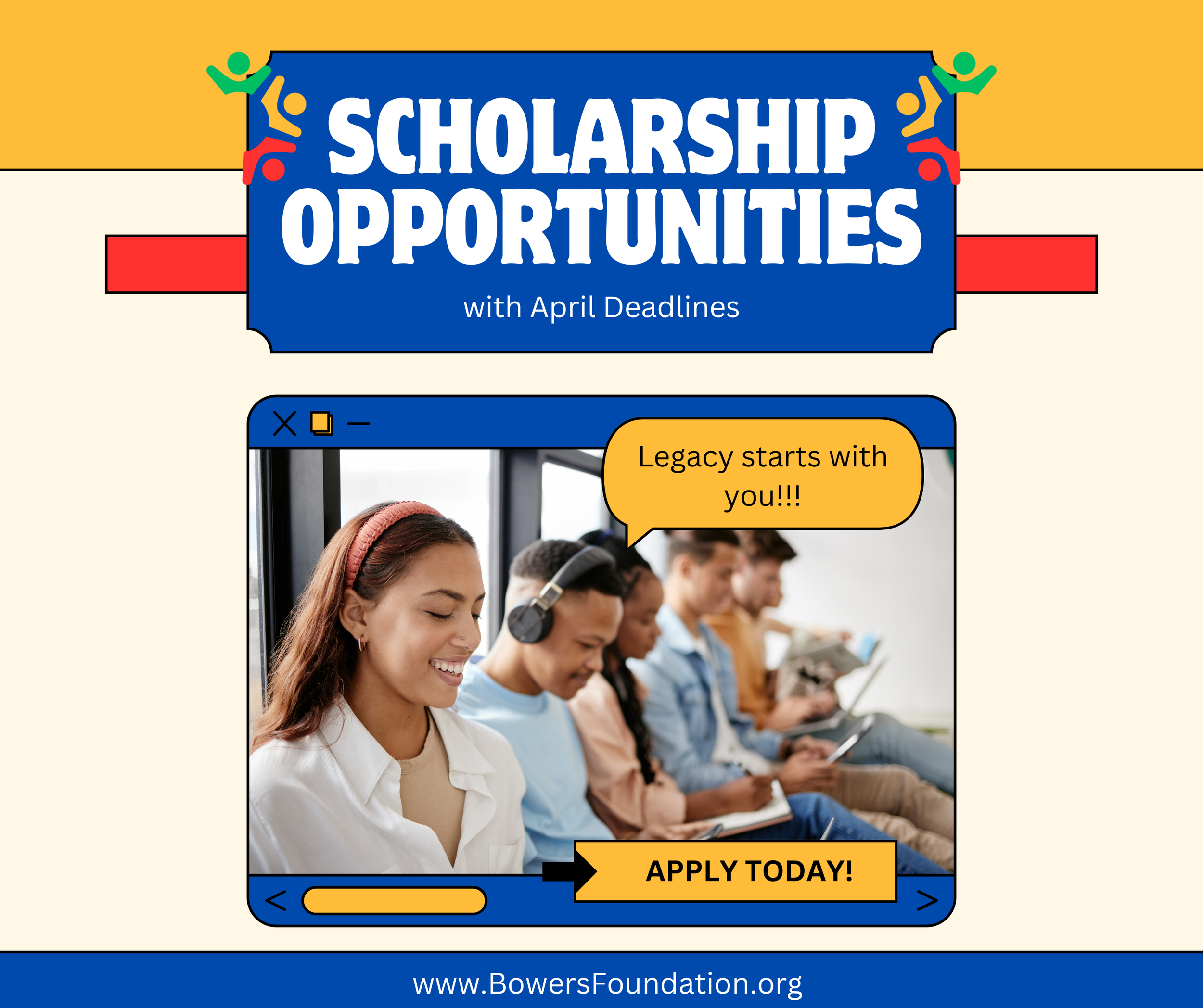 APRIL/MAY SCHOLARSHIPS