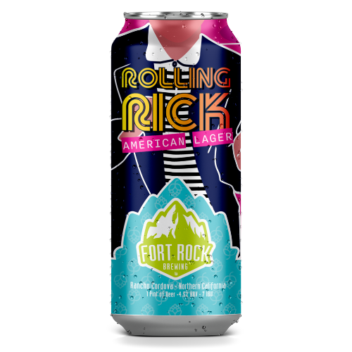 Rolling Rick American Lager (4pack)
