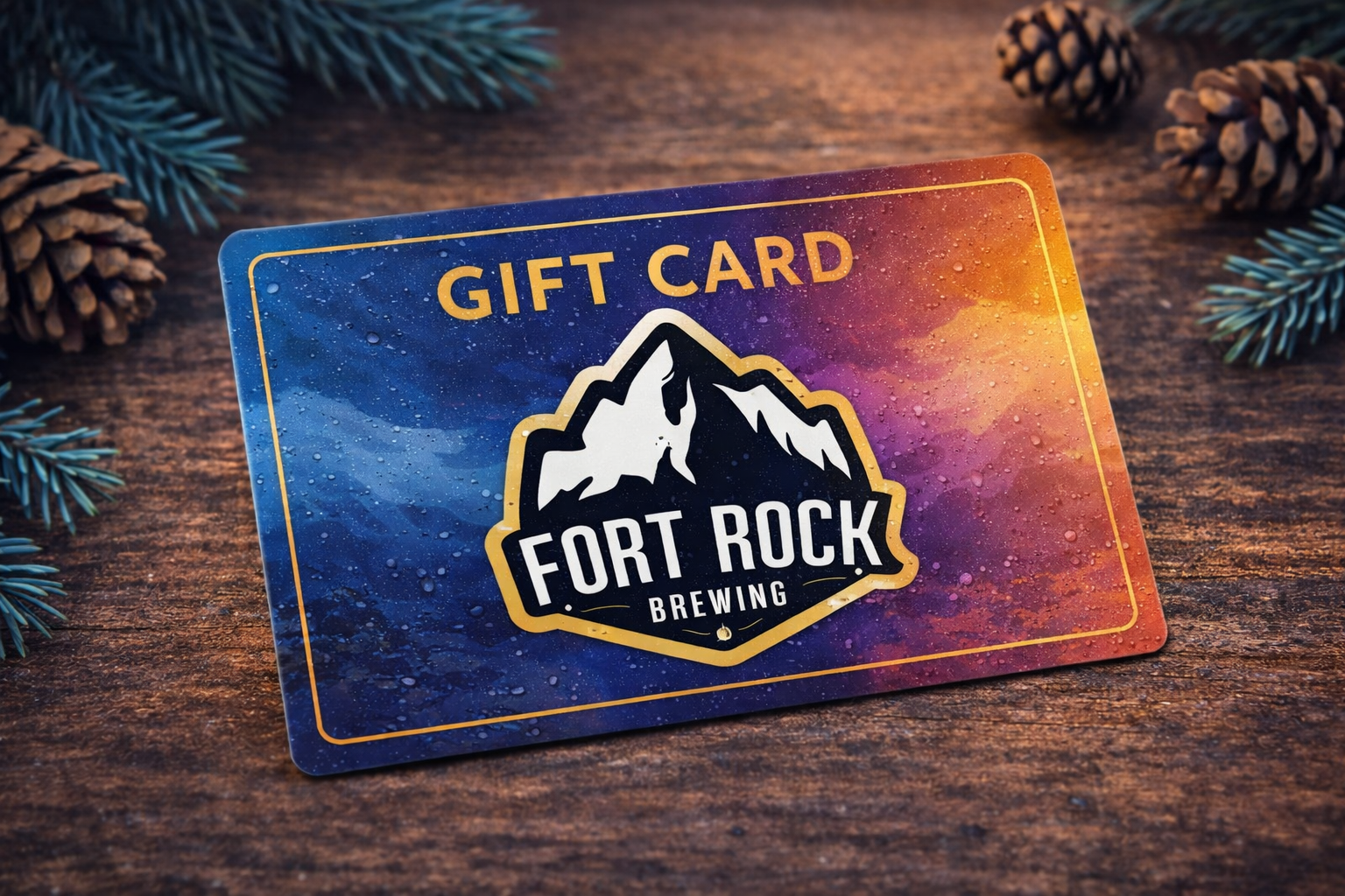 Fort Rock Brewing Gift Card