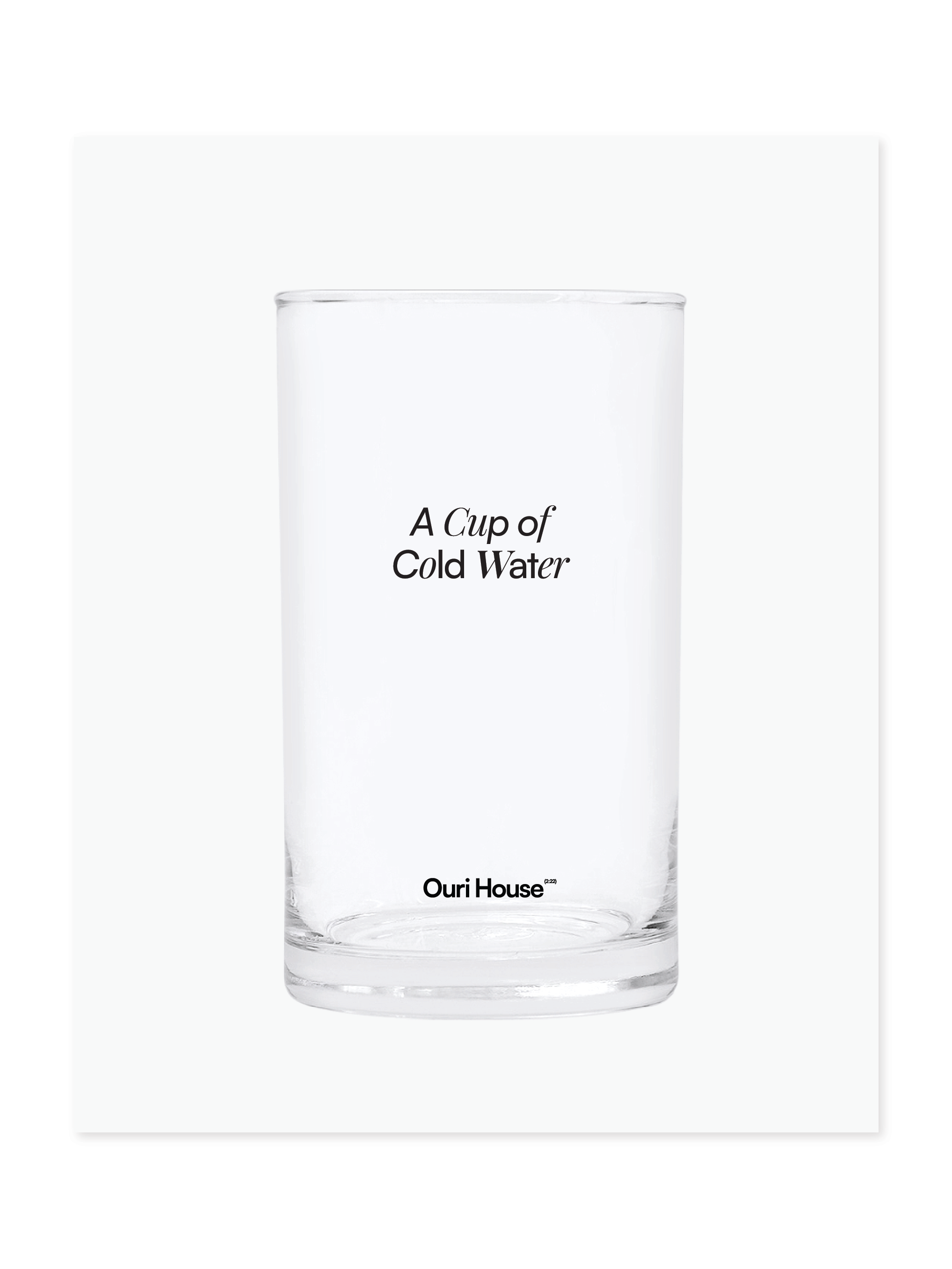 A Cup of Cold Water