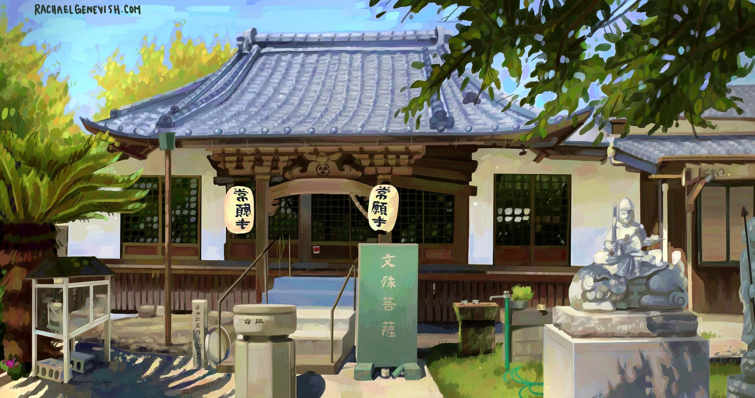Jogan Temple, Japan
