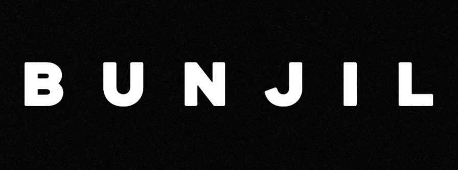 Black background with the word 'BUNJIL' written in large white letters.