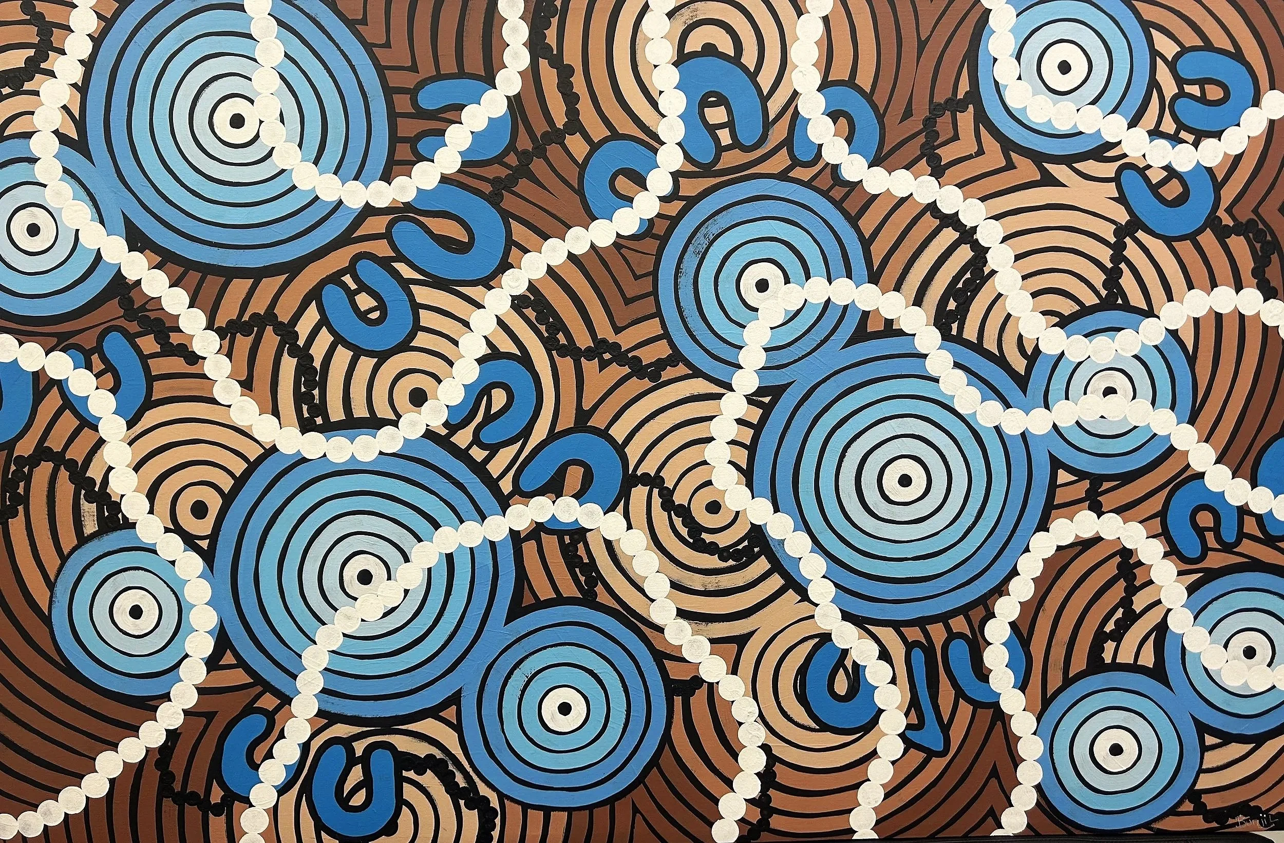 Custom Aboriginal Art commissions by Bunjil Art