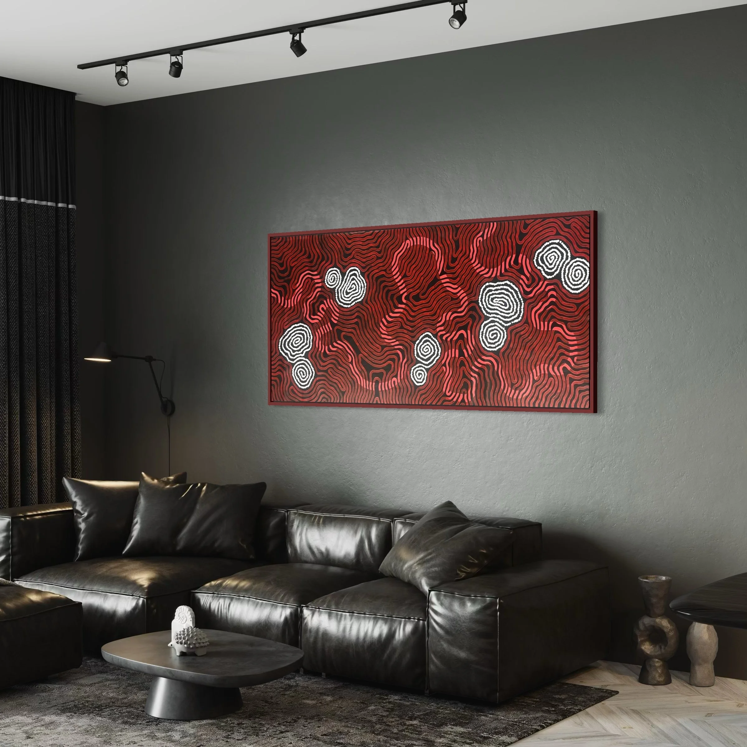 Original Aboriginal artwork by Bunjil Art titled Guided 2