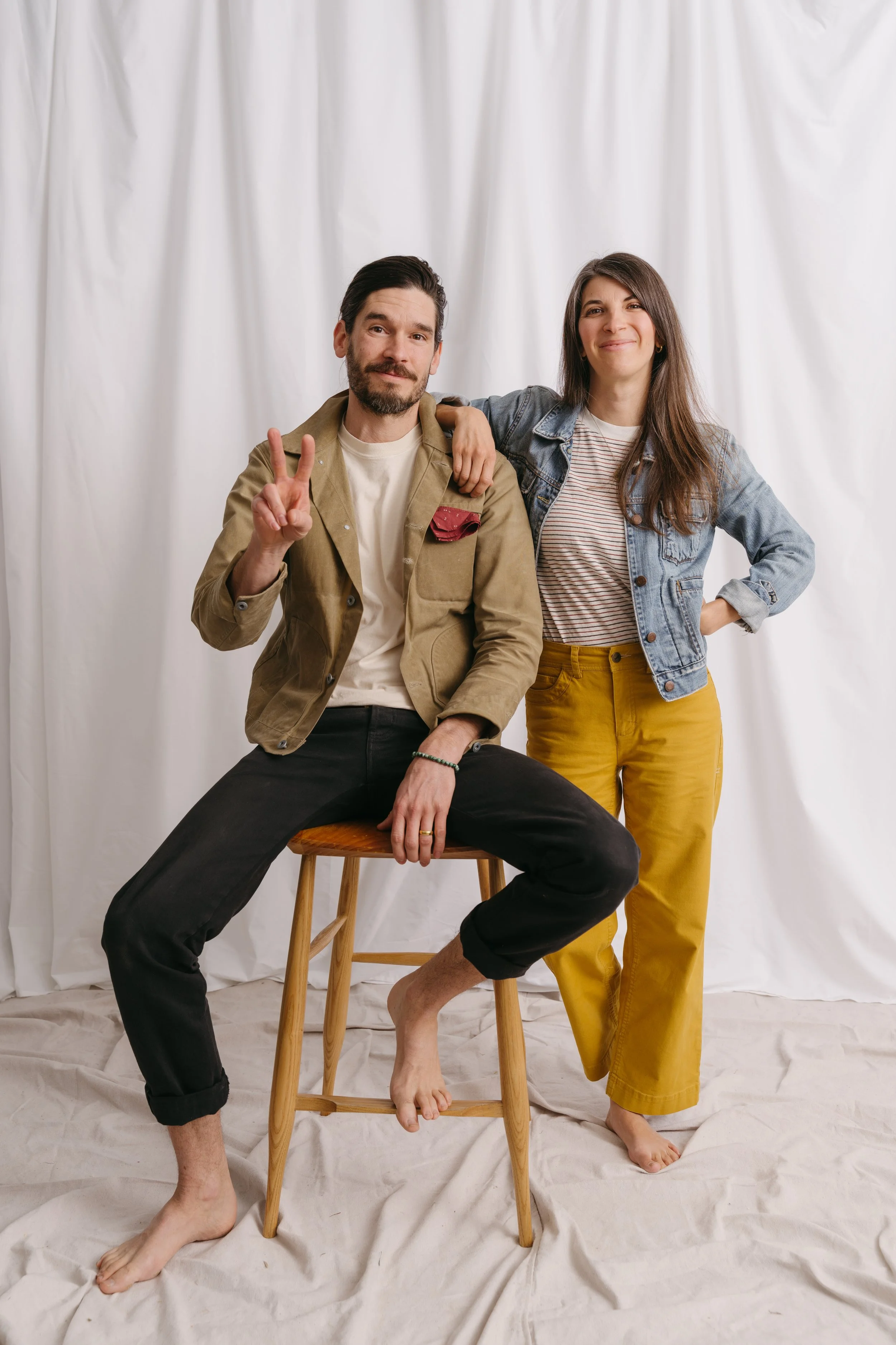 The owners, Megan and Brett