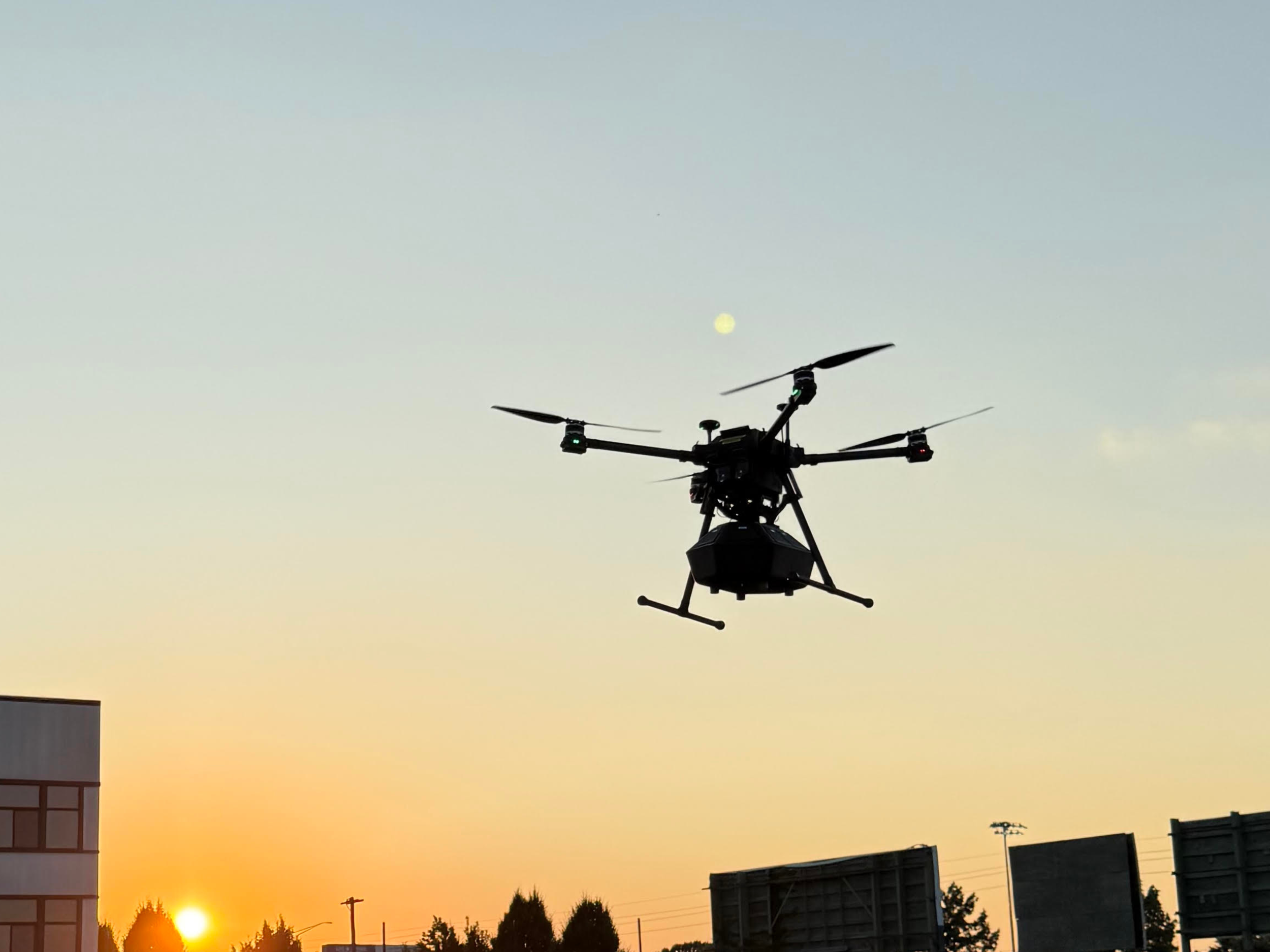 Test flight of Flightbox v1 MVP in 2025 in Indianapolis, Indiana.