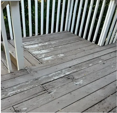 Before Deck Restoration