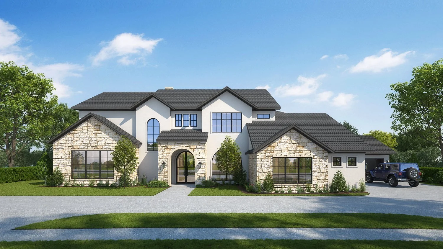 NEW CUSTOM ESTATE &ndash; ENCHANTED HILLS | LEWISVILLE, TX

Excited to share renderings of this 6,993 sq ft custom estate currently being built in Enchanted Hills in Lewisville, Texas, backing up to The Lakes at Castle Hills Golf Course.

This two-st