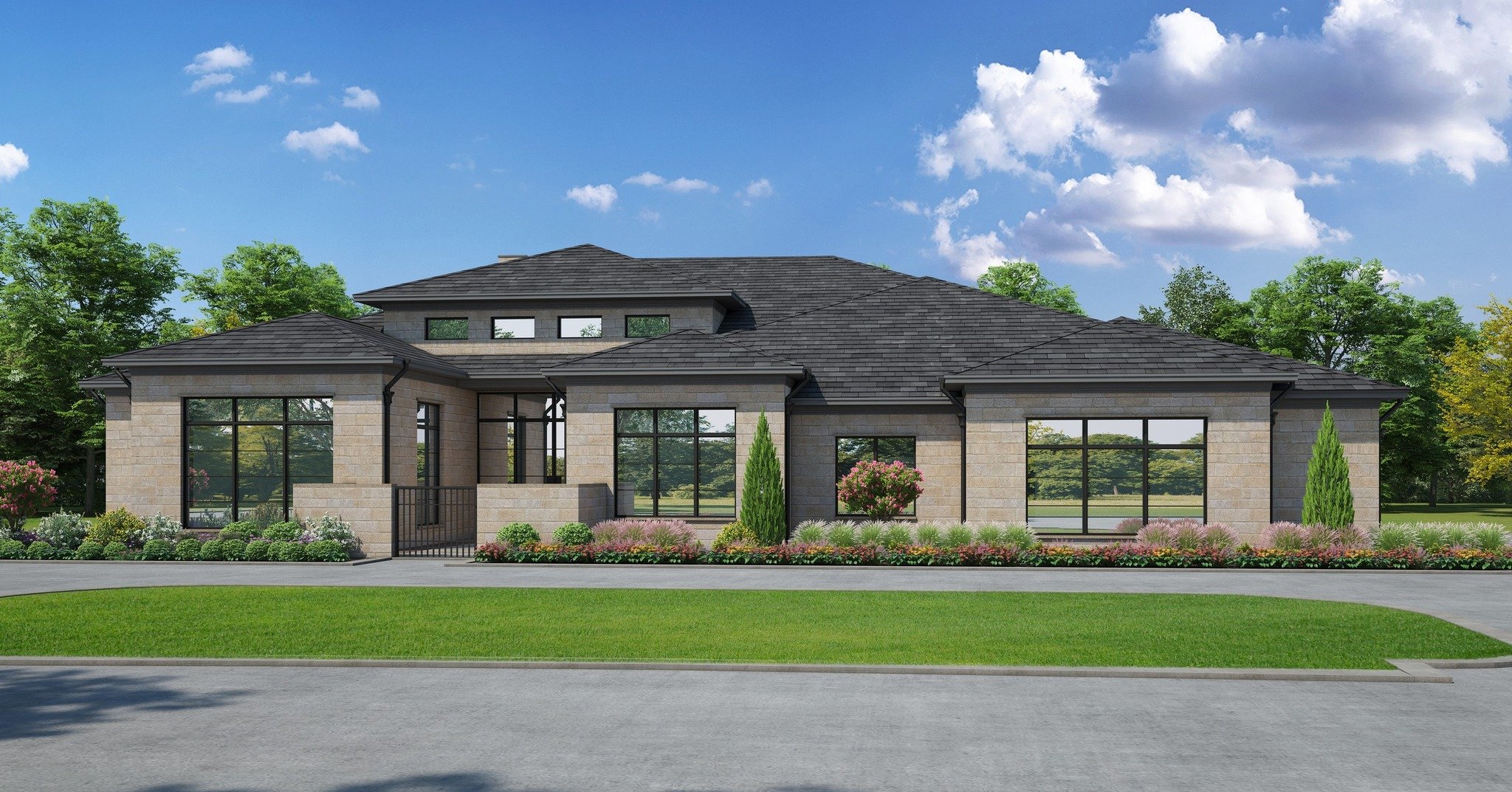 New Custom Estate Coming to Chamberlain Park in Fairview, Texas

This 6,290 sq ft single-story custom home is currently under construction by Malone Custom Builders and designed for elevated estate living.

Featuring:
&bull; 4 spacious bedrooms &ndas