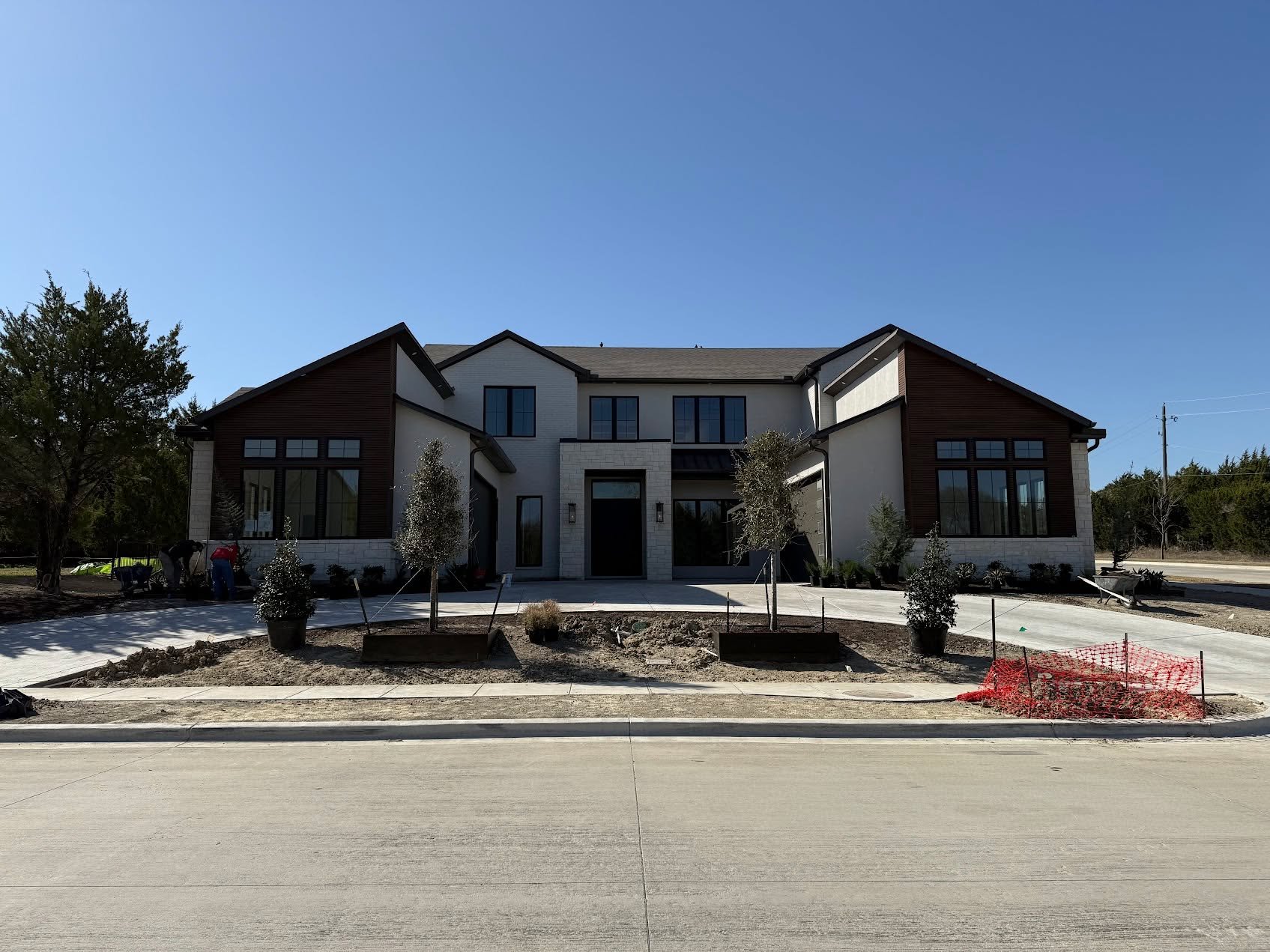 Last week, I was out in Heath and decided to swing by a couple of projects that are getting close to the finish line. It&rsquo;s always cool to see these designs go from ideas on a screen to actual homes taking shape. Every time I walk through one, I