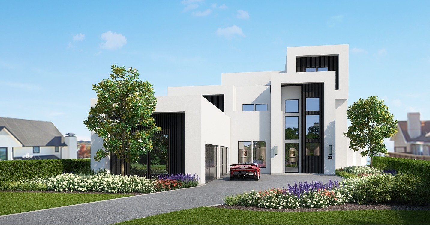 Introducing a beautifully designed Dubai Chic home located by Lake Lewisville in Frisco, Texas. This spacious 5,300 square foot residence features four comfortable bedrooms, each with its own ensuite bathroom, offering both convenience and privacy.

