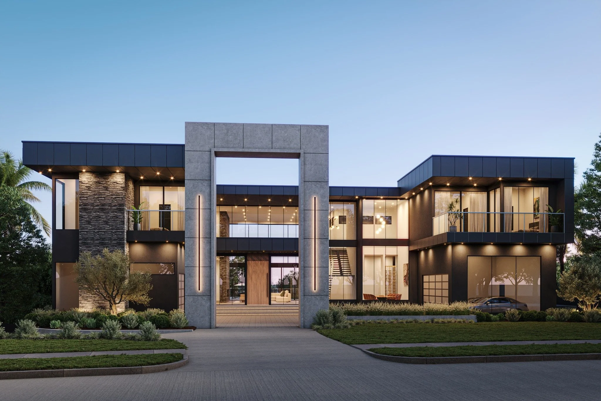 Another custom home design&hellip; and this one doesn&rsquo;t whisper&mdash;it commands attention.

This residence features 13,469 square feet of living space and is being built in the prestigious Hills of Kingswood by @monaco_pinnacle .

Designed as