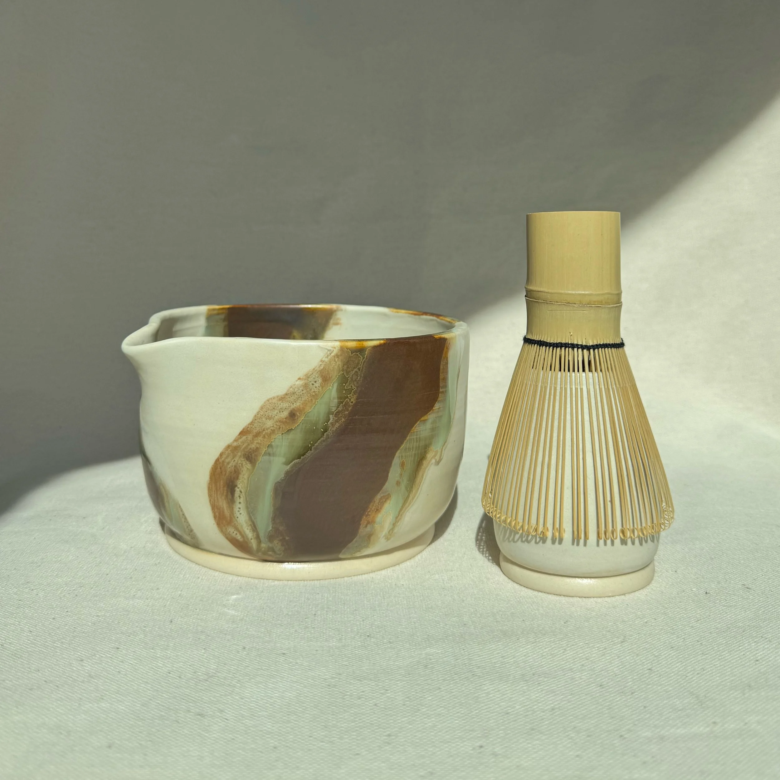 White Tortoise Matcha Set