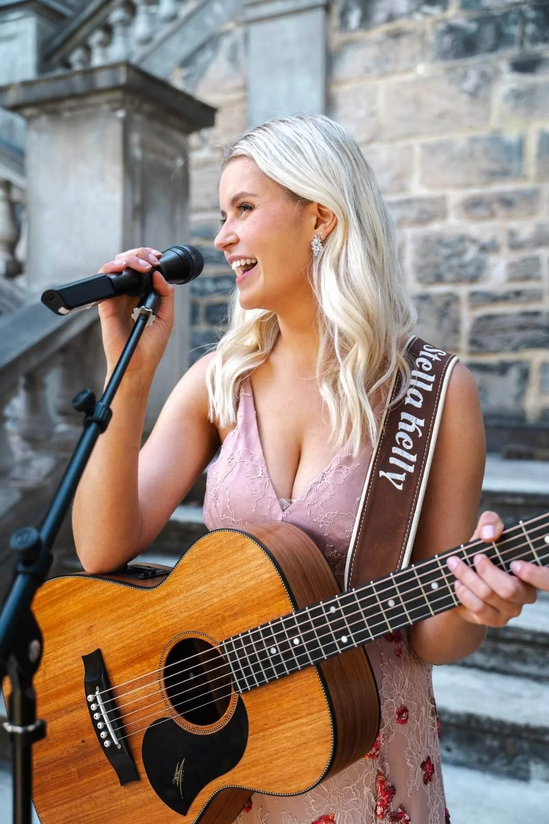 Stella Kelly performing live wedding music at Cottesloe Civic Centre Perth
