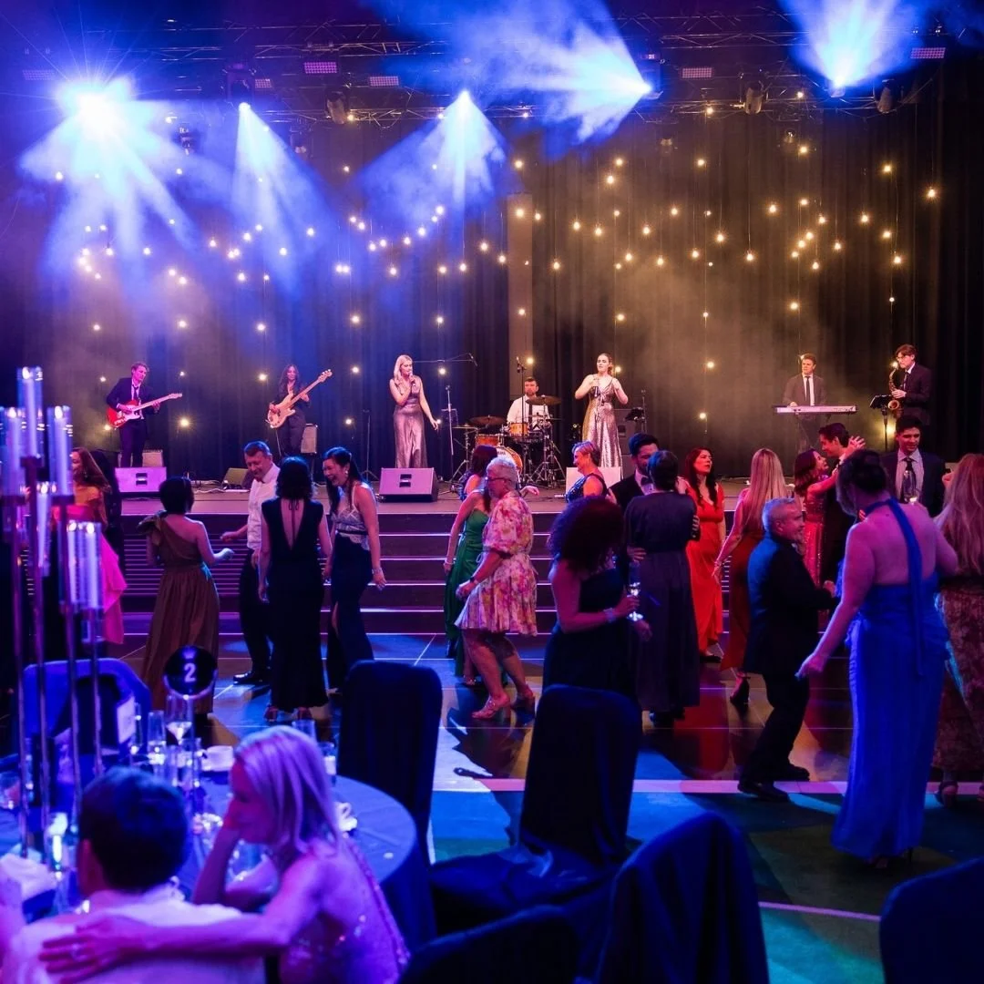Live corporate gala performance by Stella Kelly and 7-piece band at Crown Towers Ballroom Perth