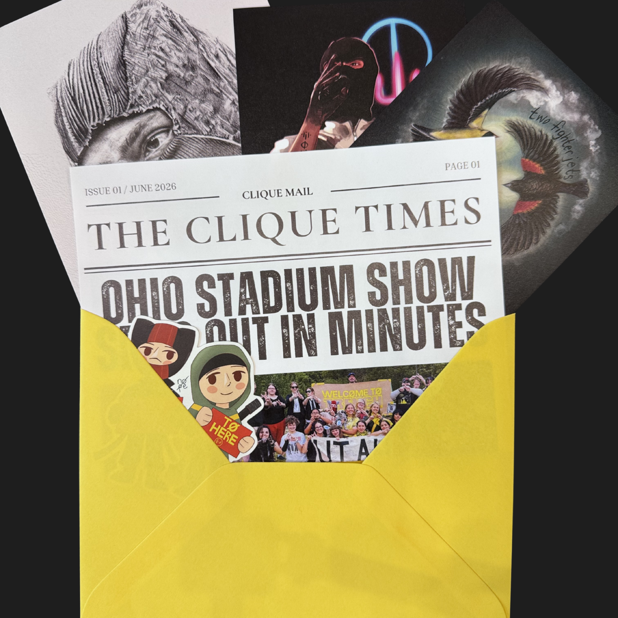 The Clique Times Mystery Envelope Series 1 - June 2026
