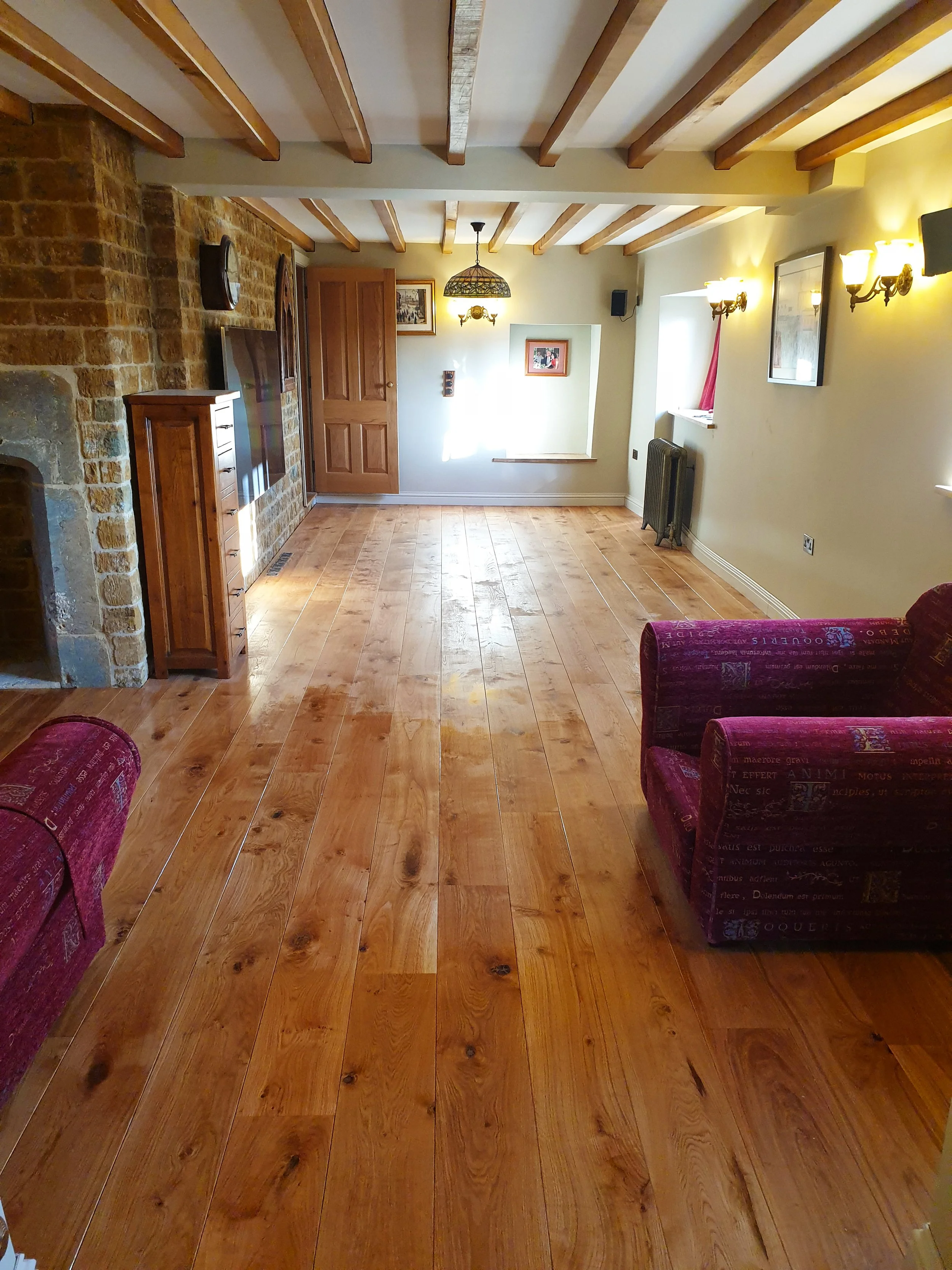 Wooden flooring