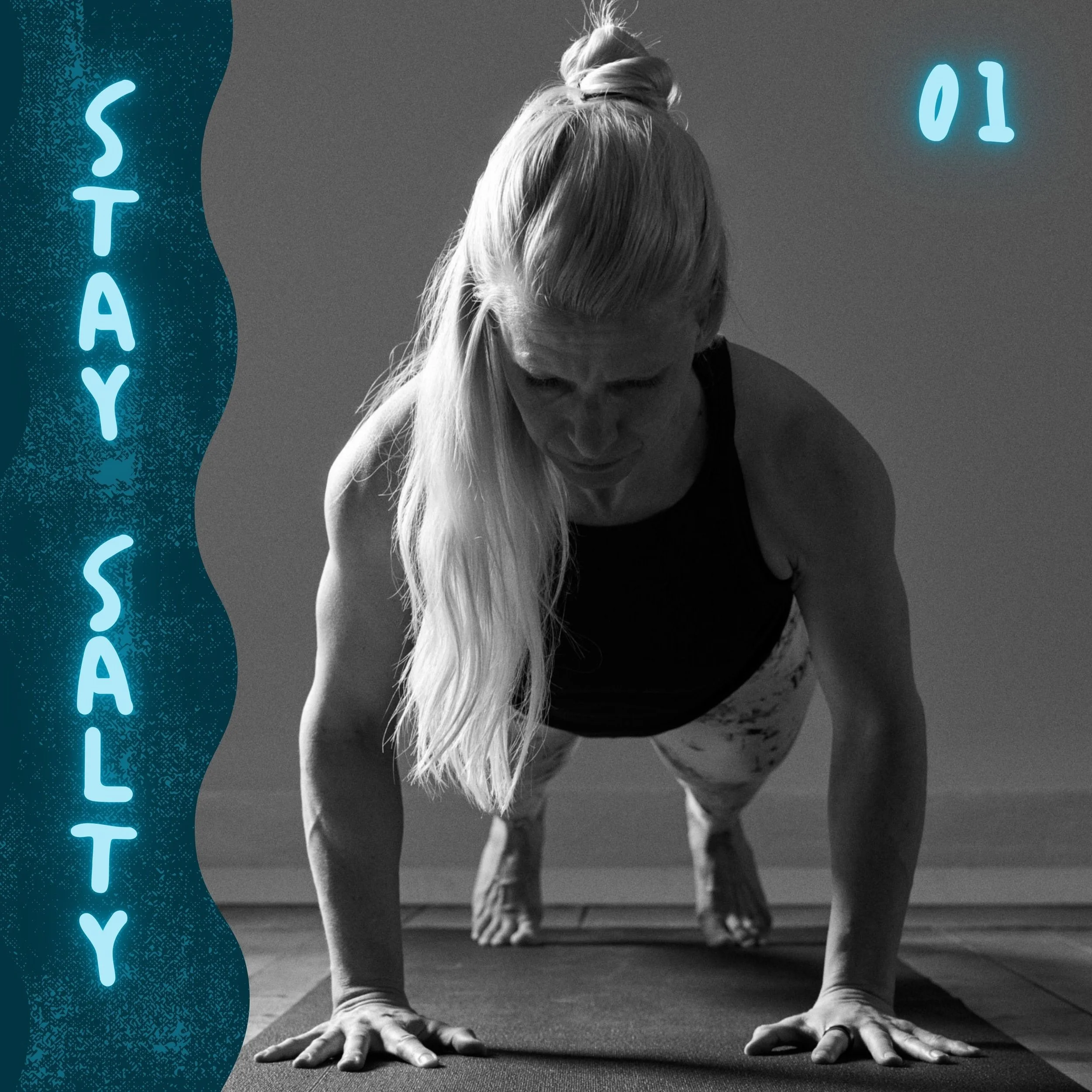 Stay Salty 💧 01 Schwitzen ist kein Nebeneffekt. Es ist der Punkt.
