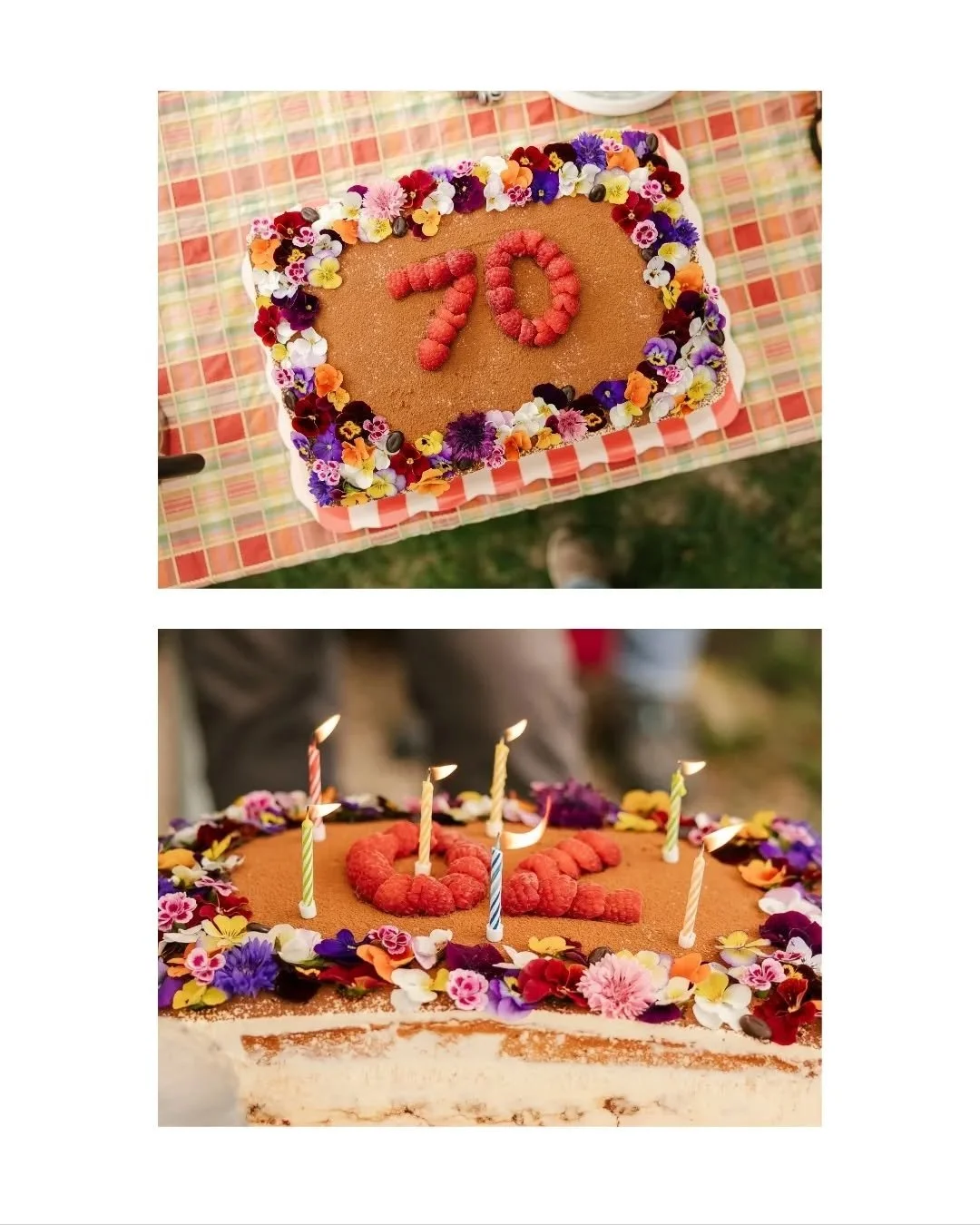Mijn lieve vader is gisteren 70 geworden! Dat moest gevierd worden. 

Uiteraard met taart van @abi.gateaux