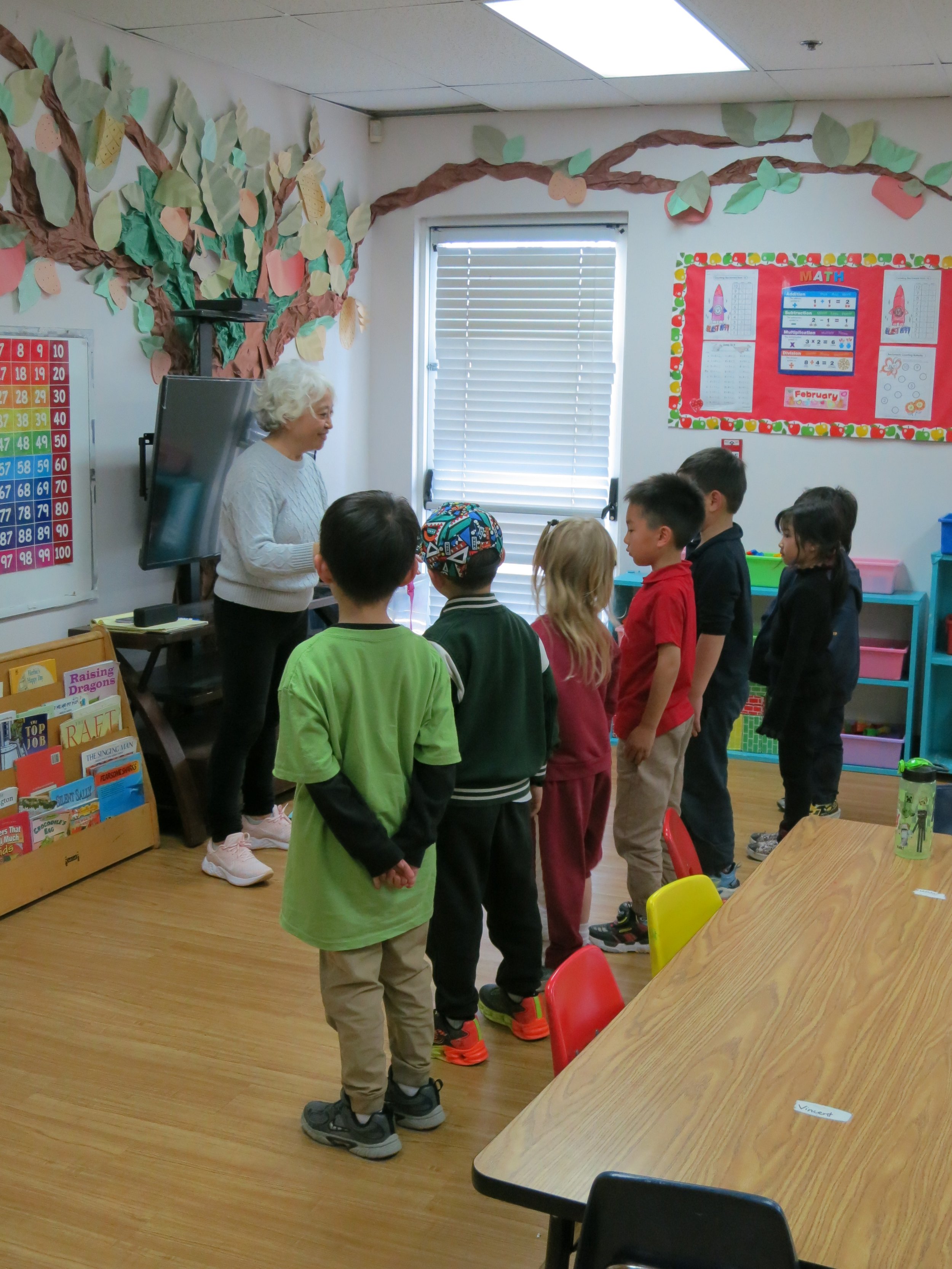 Pre-K/Kinder Students’ Evaluation Week