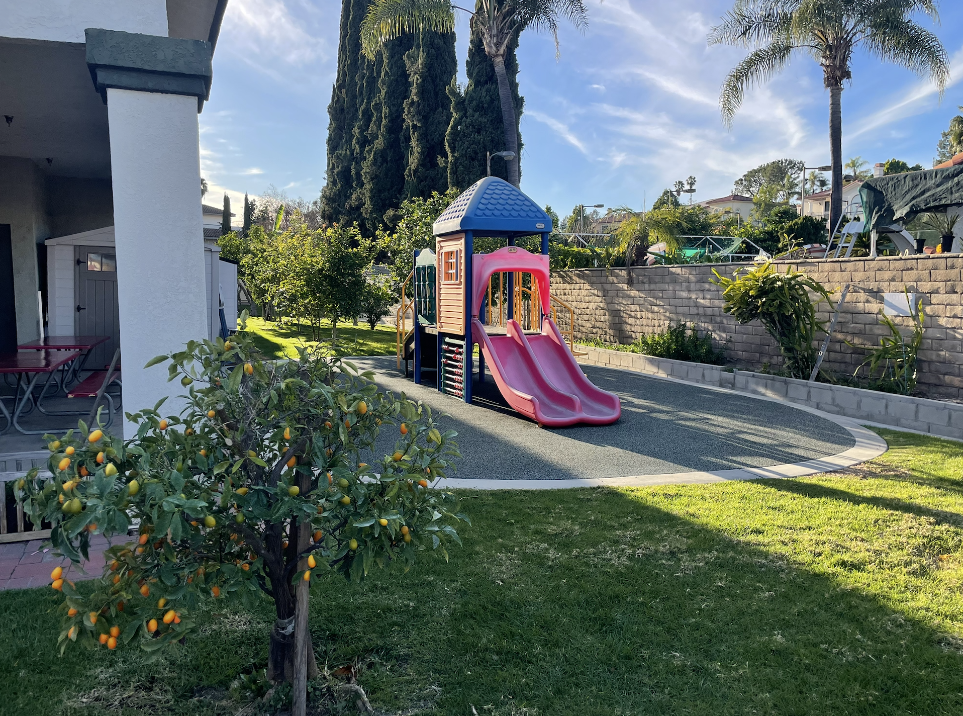 Playground in The Cross Schools of Education in Walnut, CA
