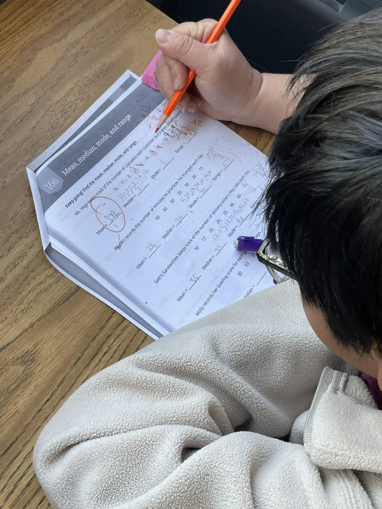 6th grade middle school student in The Cross Schools of Education After-School program in Walnut, CA.