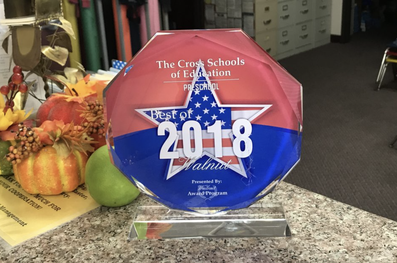 The Cross Schools of Education in Walnut, CA nominated as best preschool