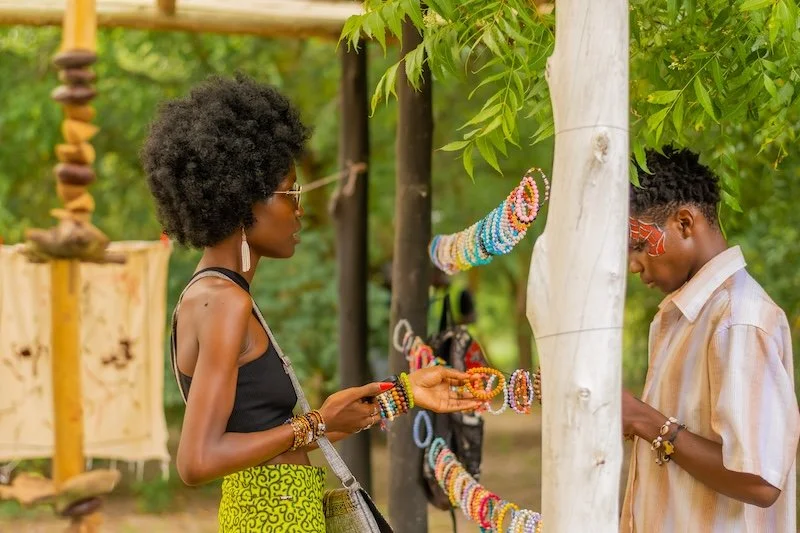 Vendors at Kisima Festival