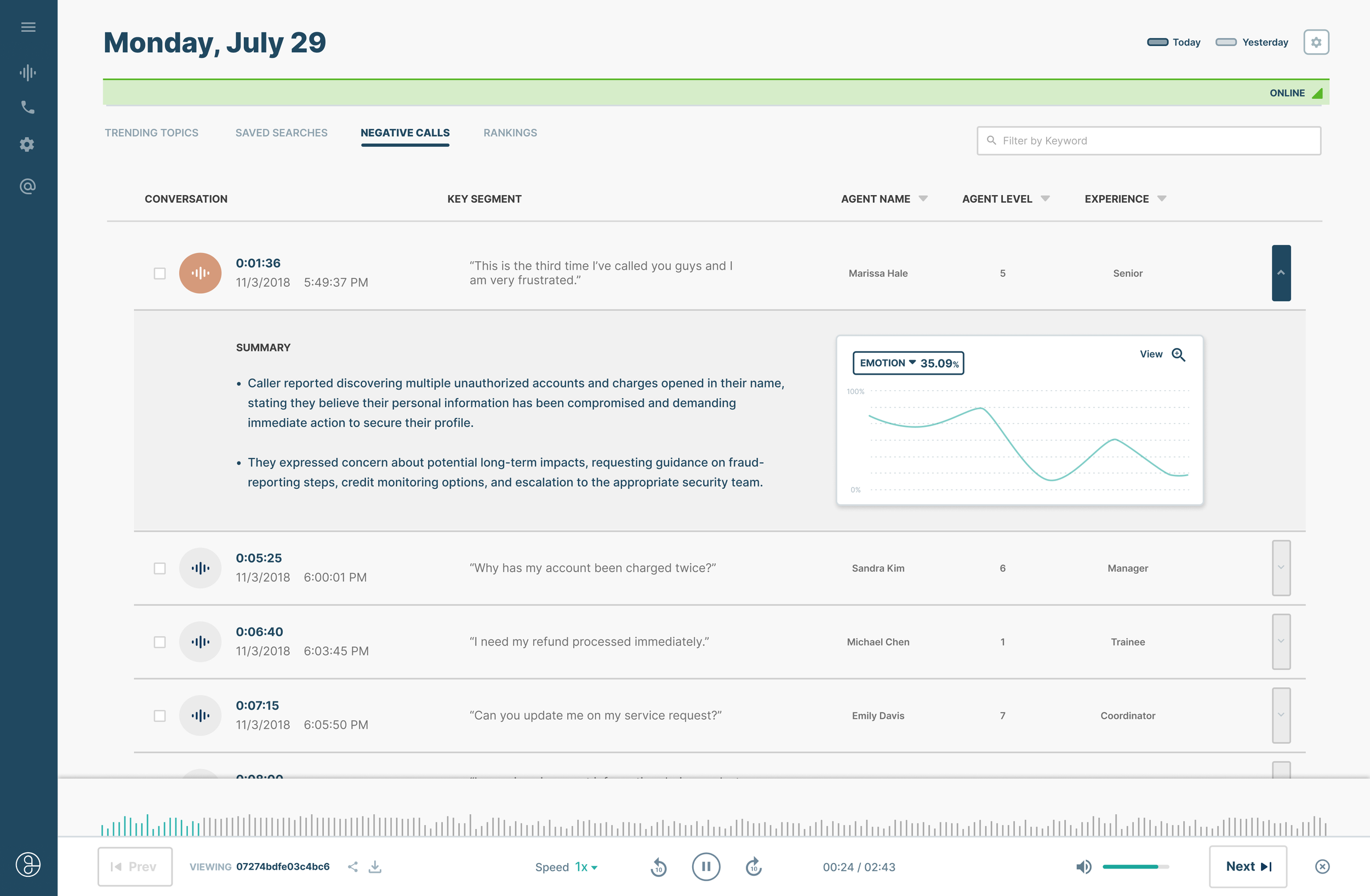 Turn negatives into positives