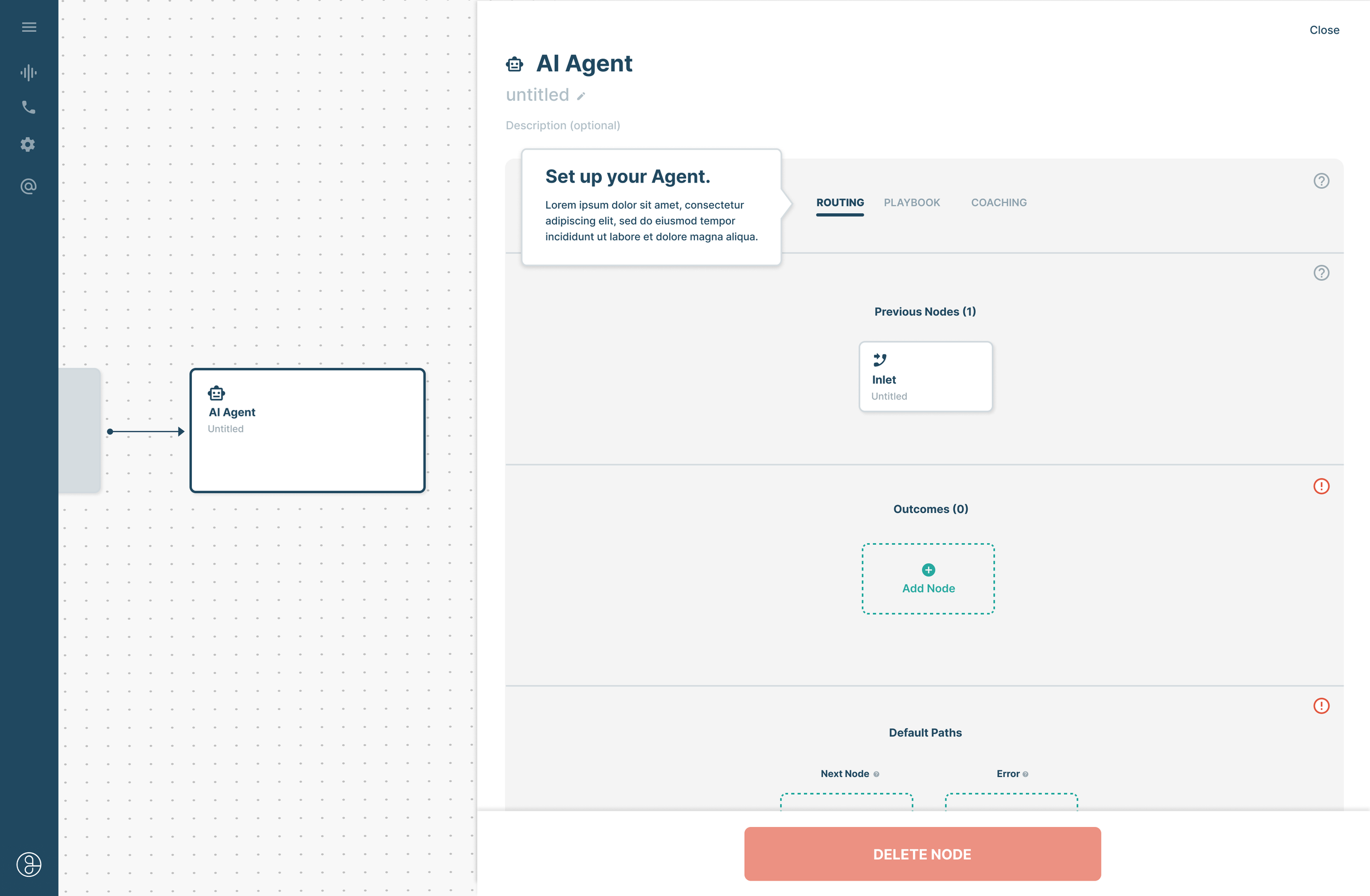 Routing &amp; AI Agents
