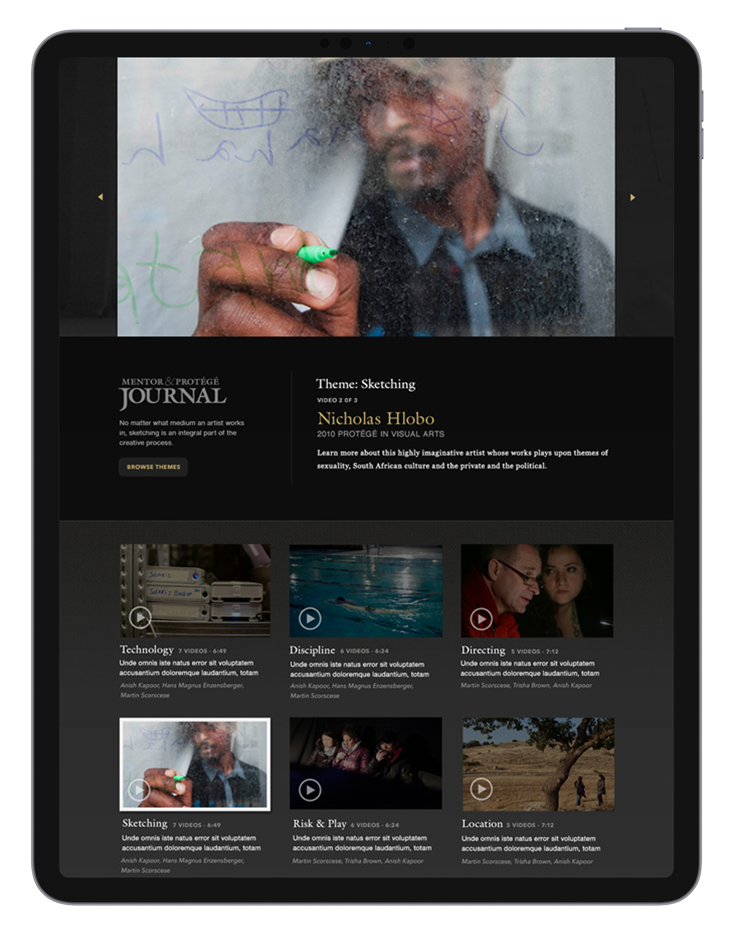 Video Portrait Themes