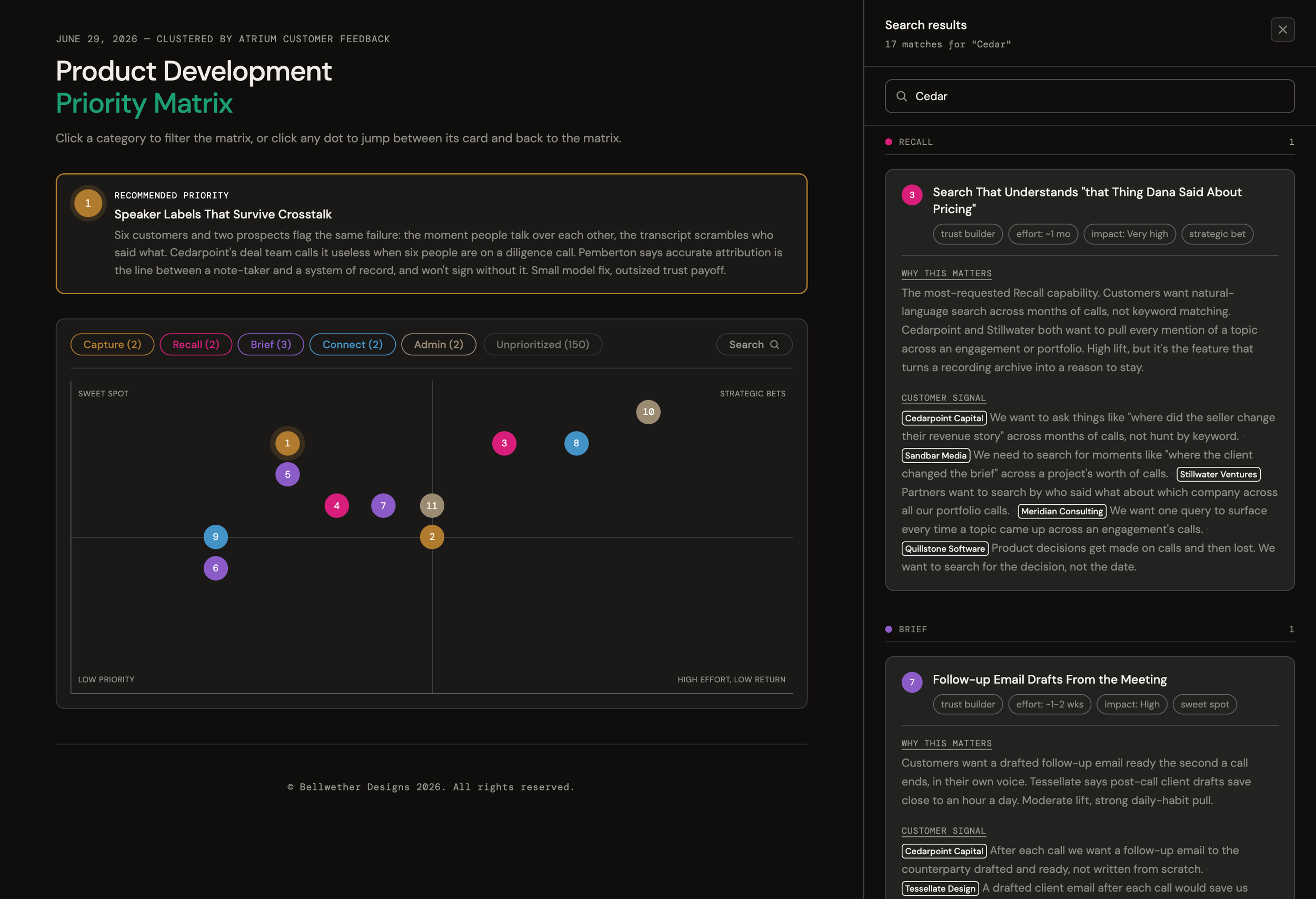 Search Across Categories