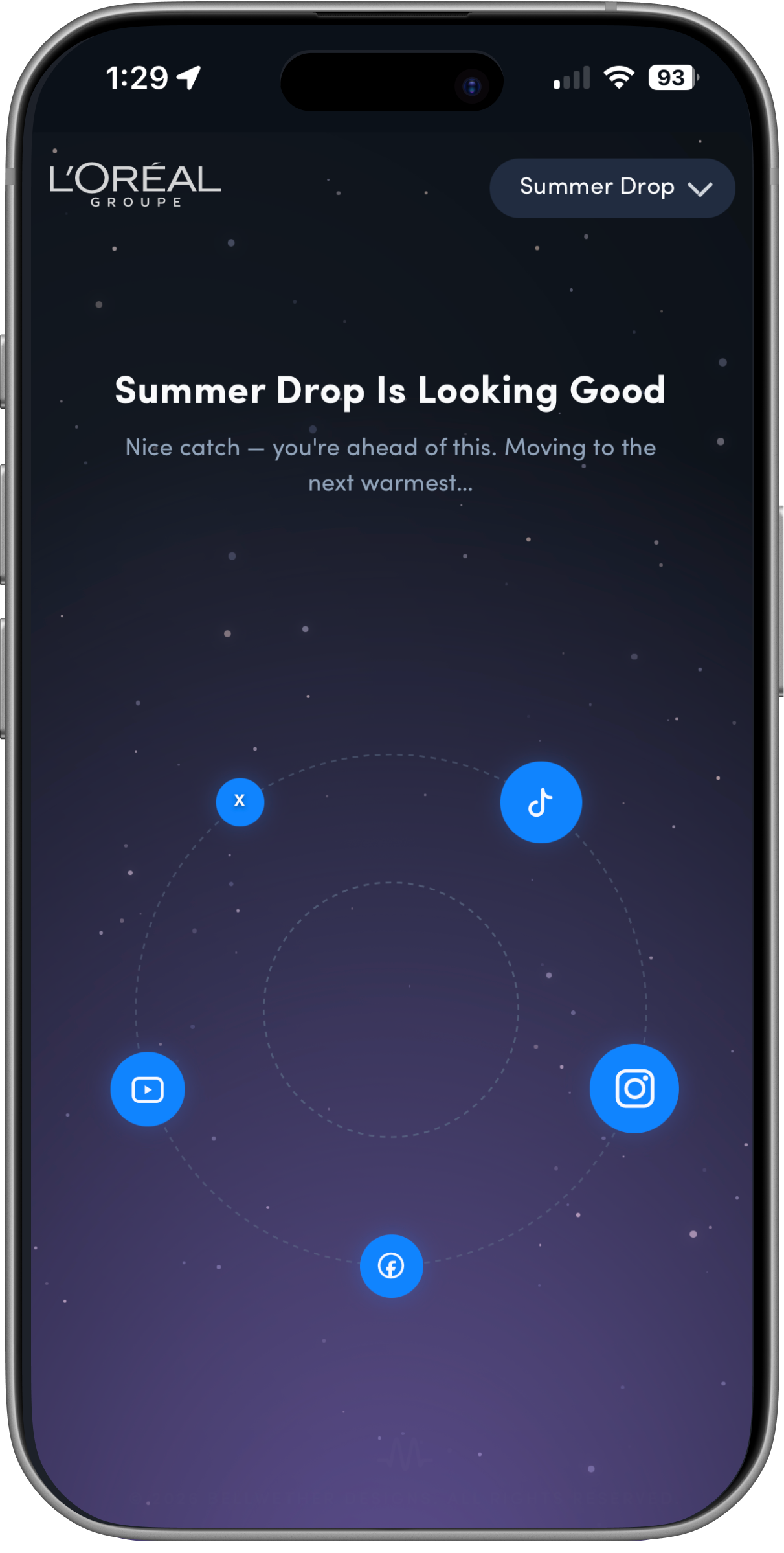  After an entire campaign is in good health, the app will load the next campaign that needs attention. 