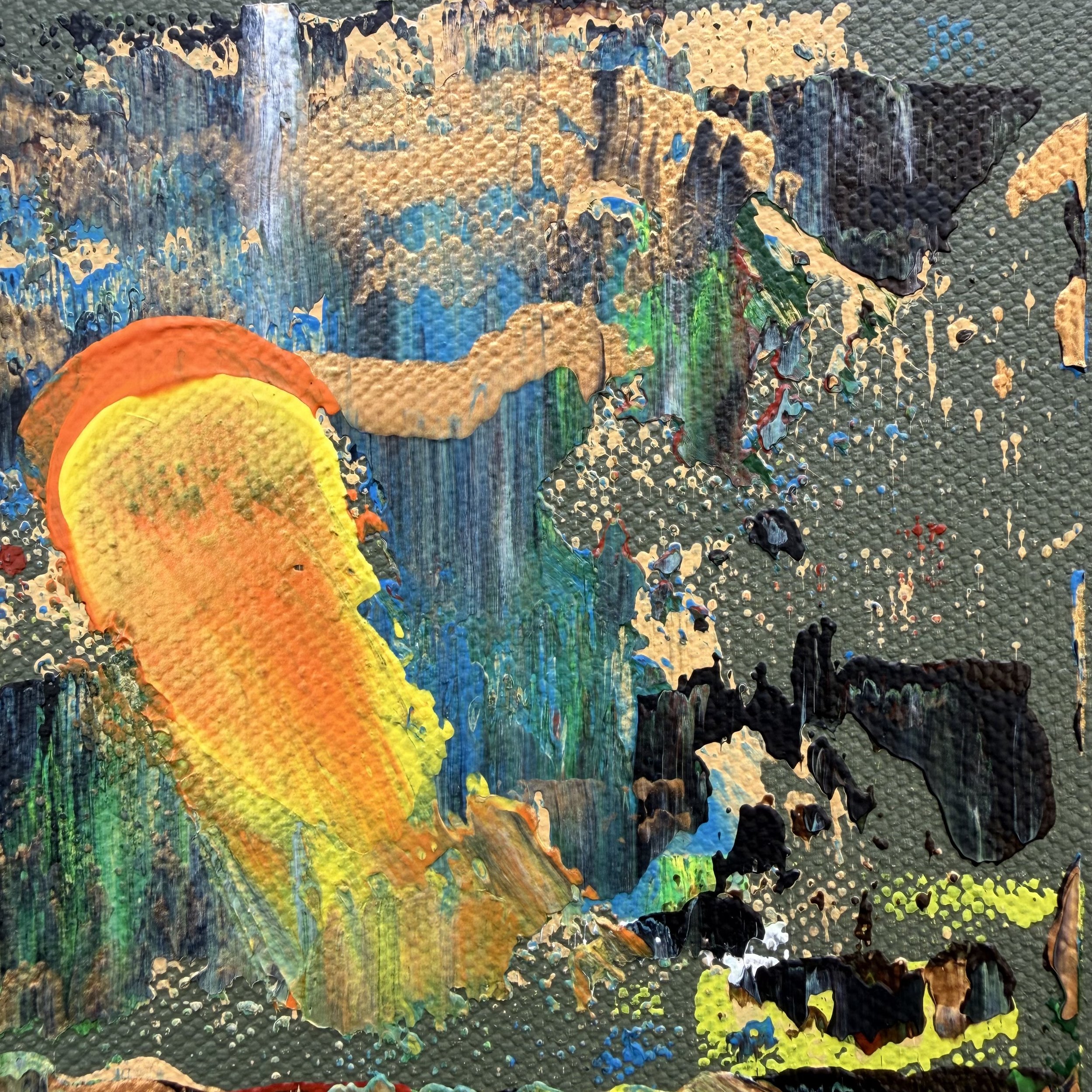 chaos_7.jpeg abstract decorative artwork 12x12 inch