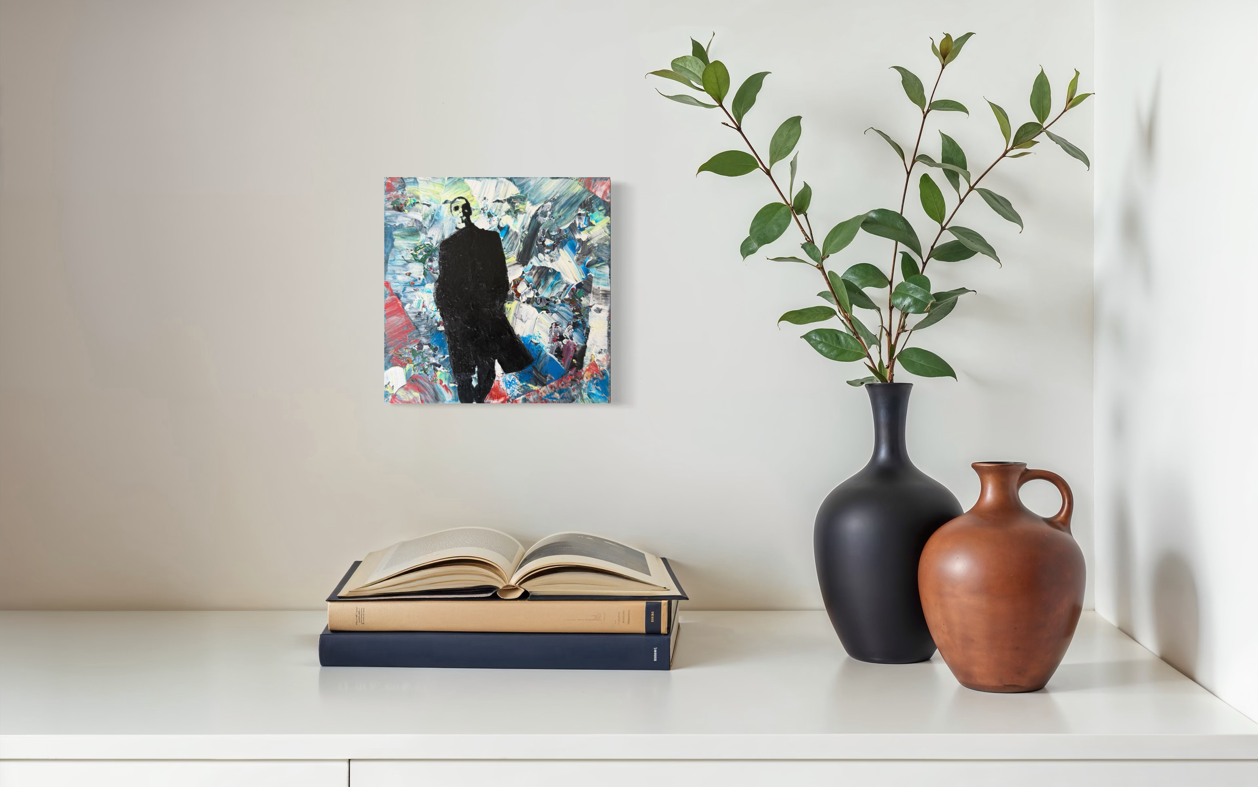 george_michael3.PNG celebrity artwork abstract cotton canvas with bold colours small 8x8 inch canvas George Michael